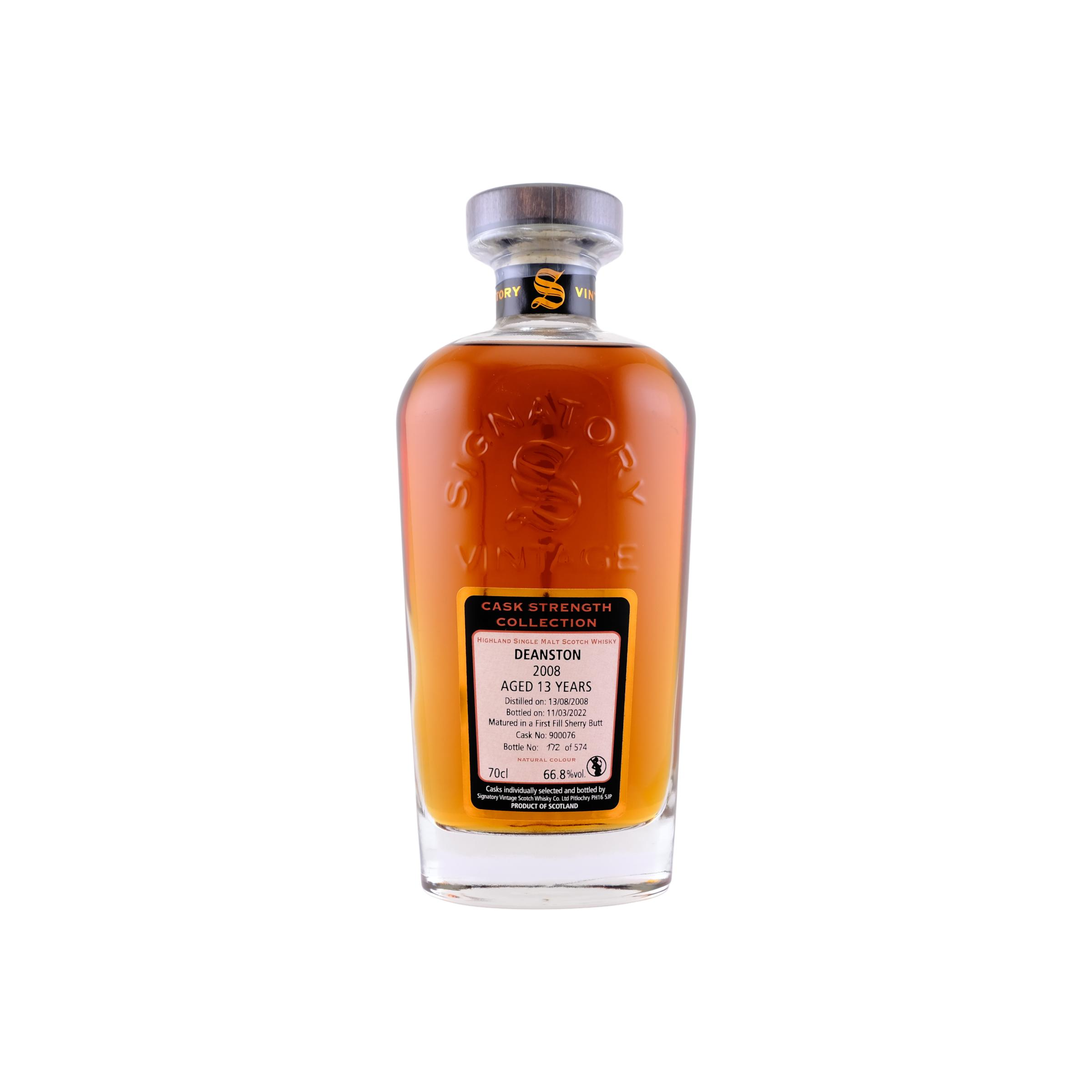 Deanston Cask Strength Collection 2008 13 Years Single Malt Whisky