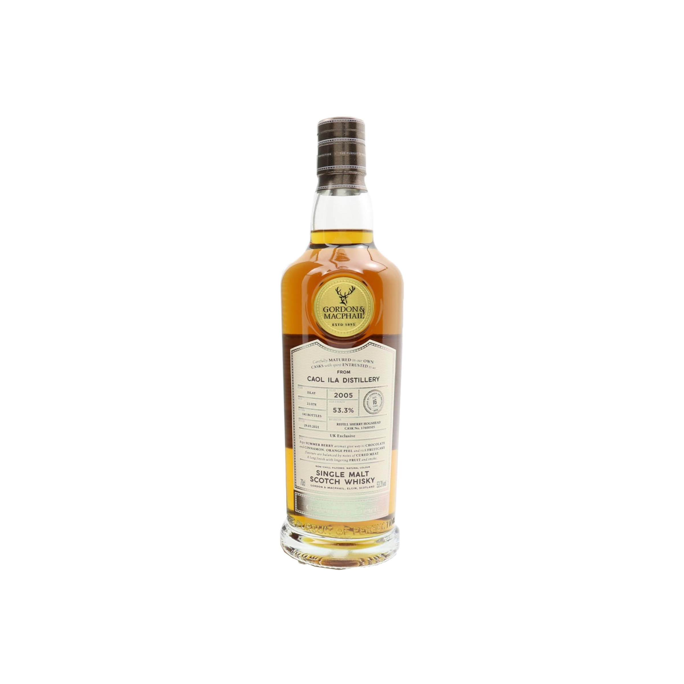 Caol Ila Connoisseurs Choice - Cask Strength 2005 16 Years Single Malt Whisky
