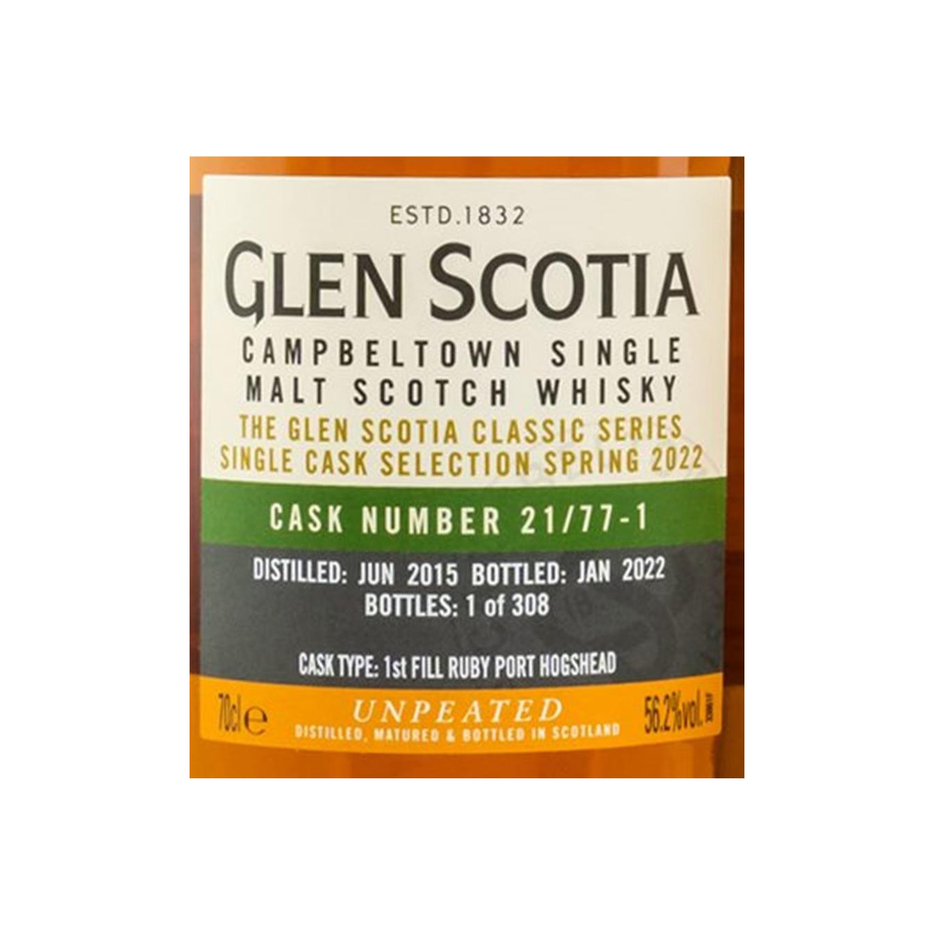 Glen Scotia 2015 Single Malt Whisky 3