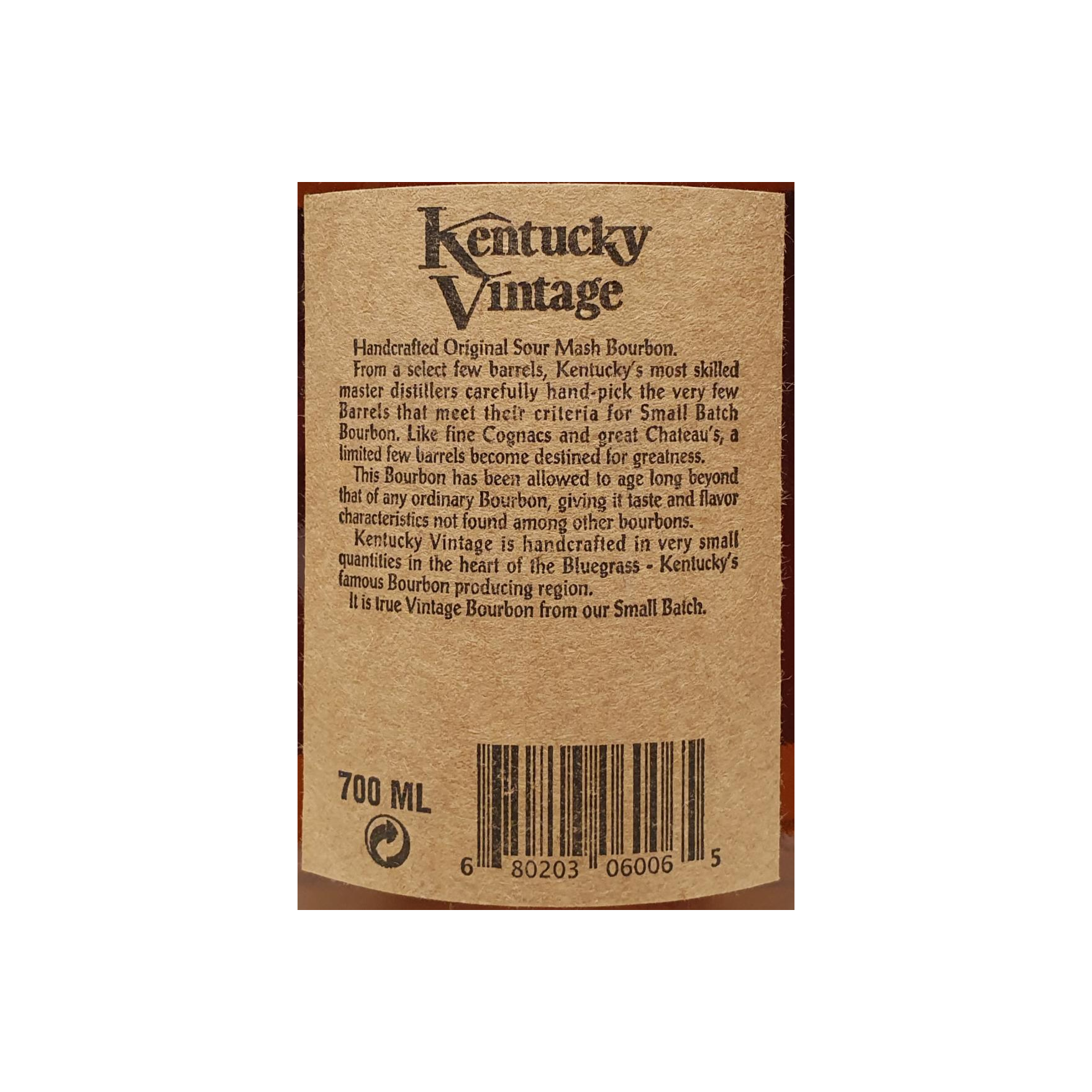Kentucky Vintage Kentucky Straight Bourbon Whiskey Bourbon Whisky 3