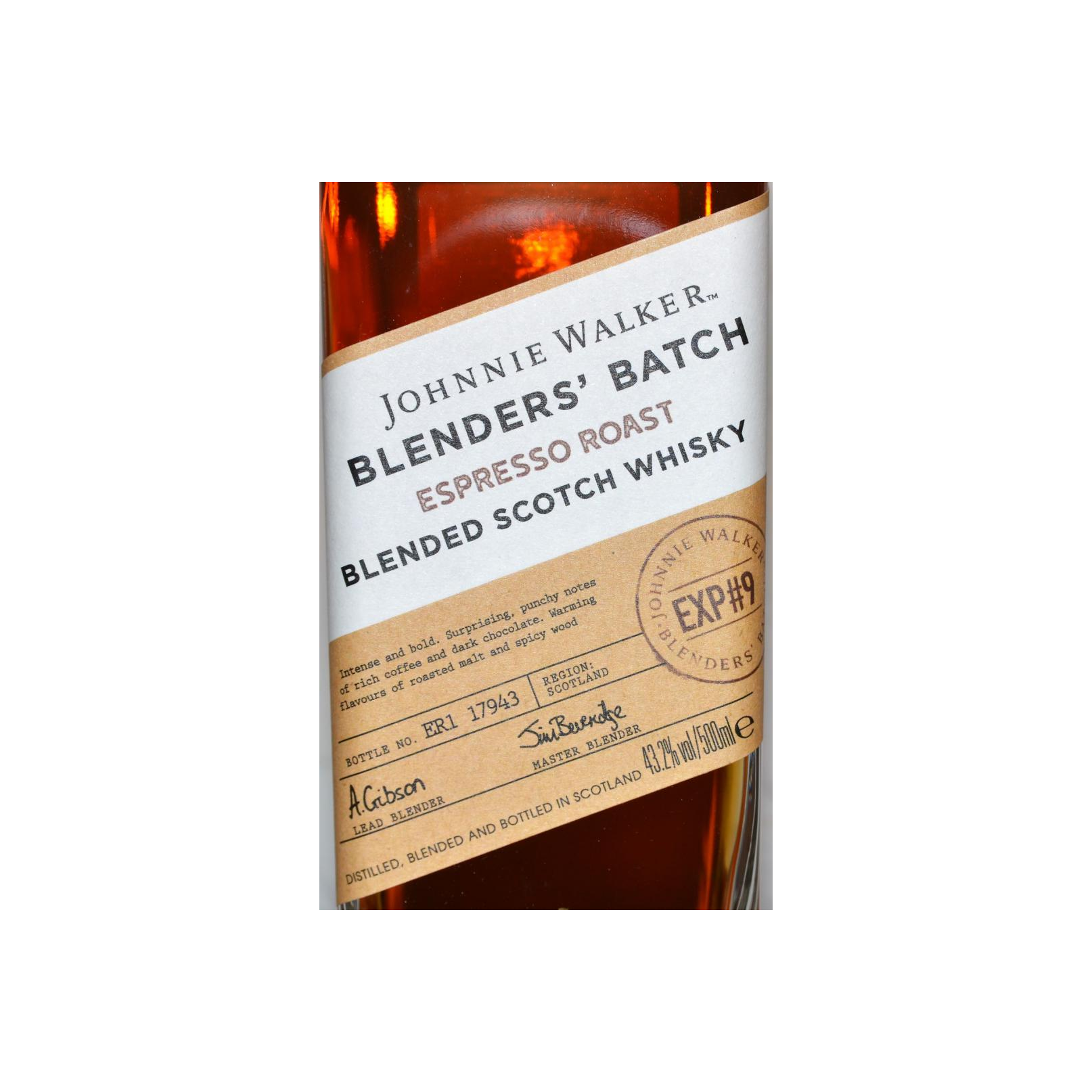 Johnnie Walker Blenders' Batch EXP#9 - Espresso Roast 3