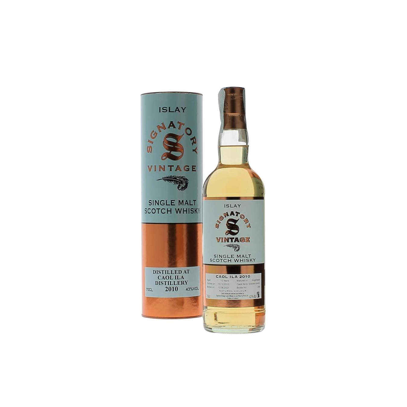Caol Ila 2010 10 Years Single Malt Whisky