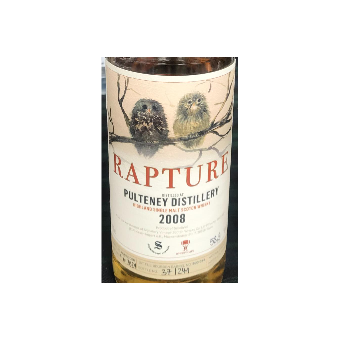 Old Pulteney 2008 SV 3