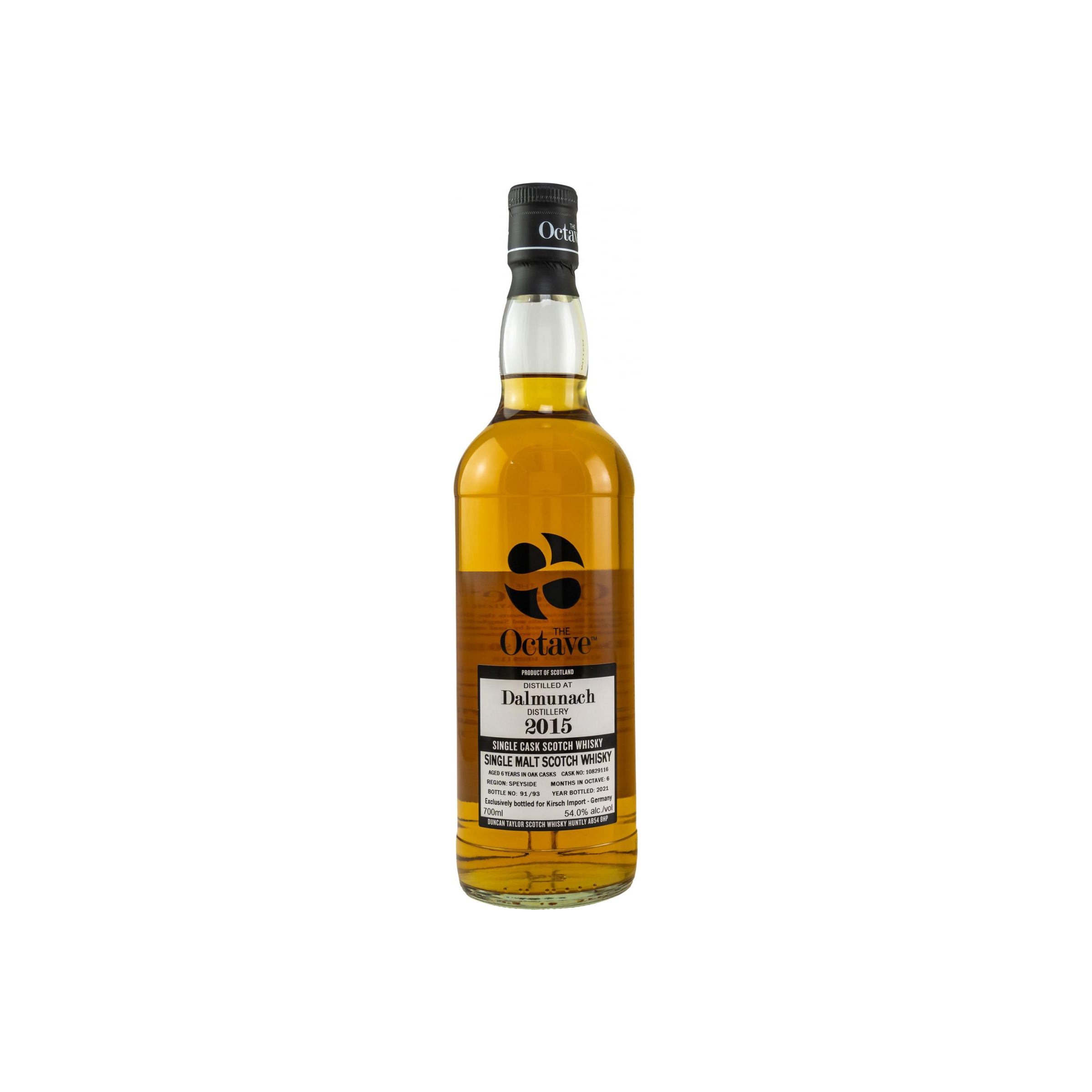 Dalmunach The Octave 2015 6 Years Single Malt Whisky