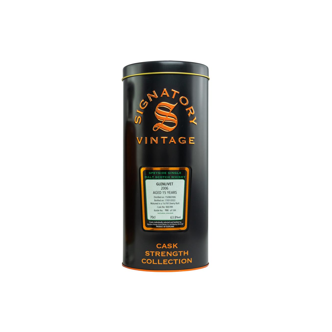 The Glenlivet Cask Strength Collection 2006 15 Years Single Malt Whisky 3