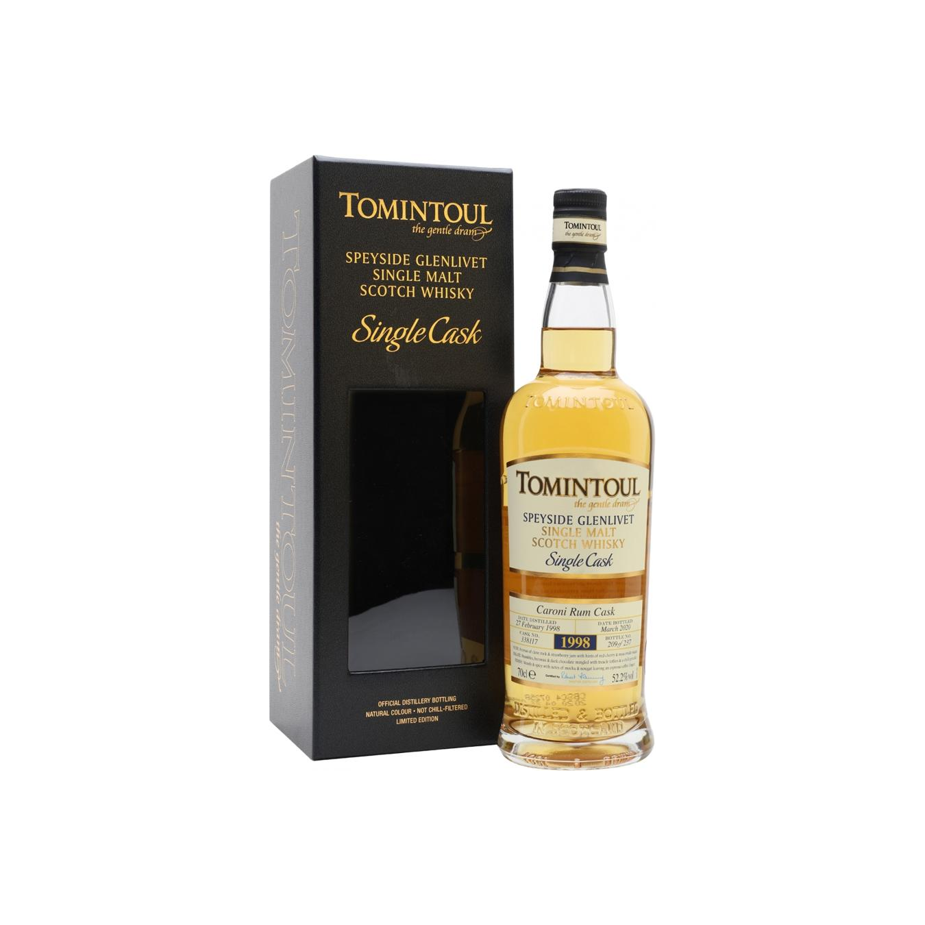 Tomintoul Single Cask 1998 Single Malt Whisky