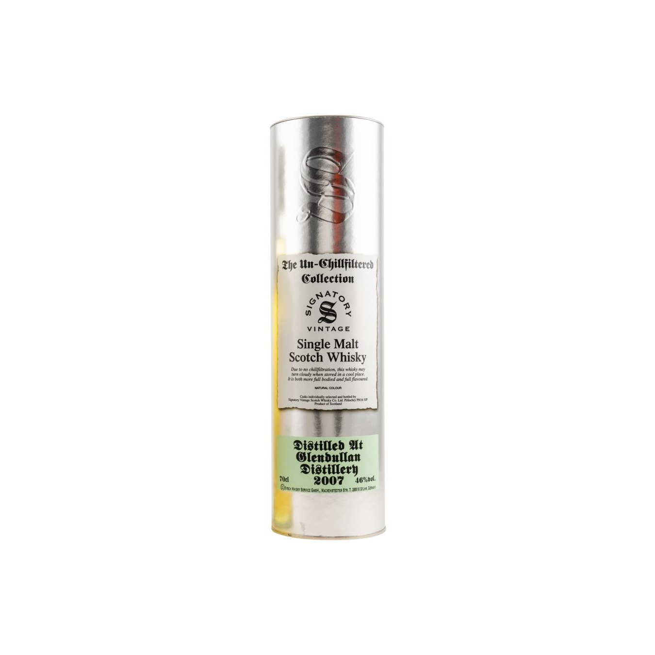 Glendullan The Un-Chillfiltered Collection 2007 13 Years Single Malt Whisky 2