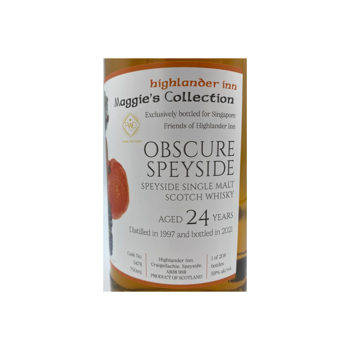 Obscure Speyside 1997 HI 3