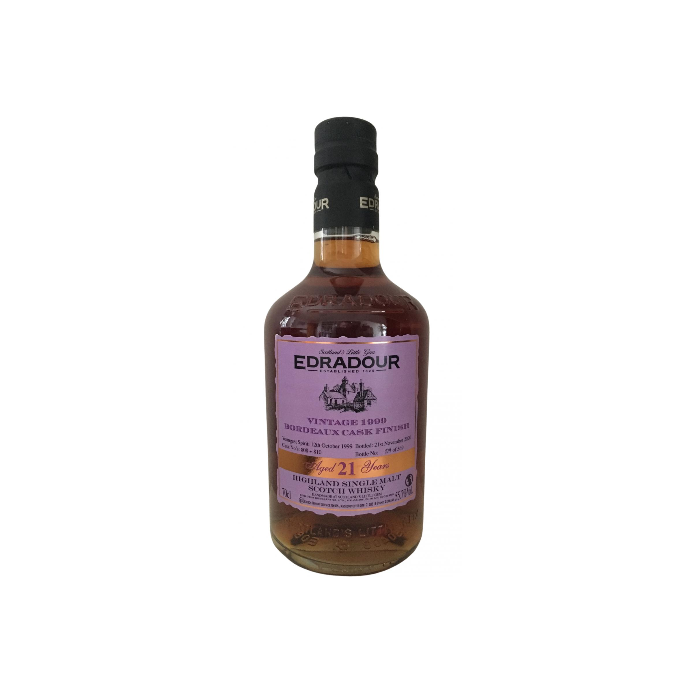 Edradour 1999 21 Years Single Malt Whisky