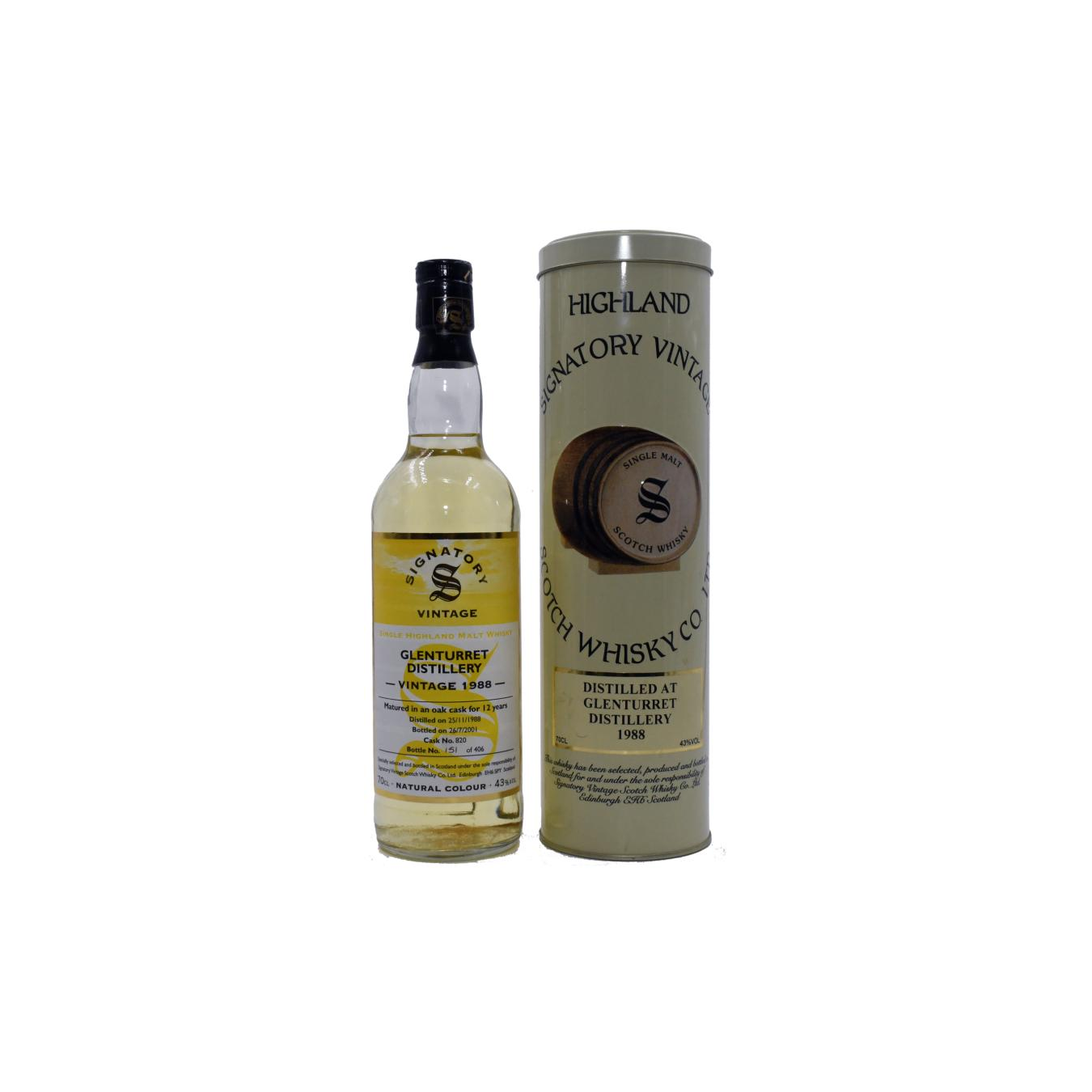 The Glenturret Vintage Collection 1988 12 Years Single Malt Whisky 2