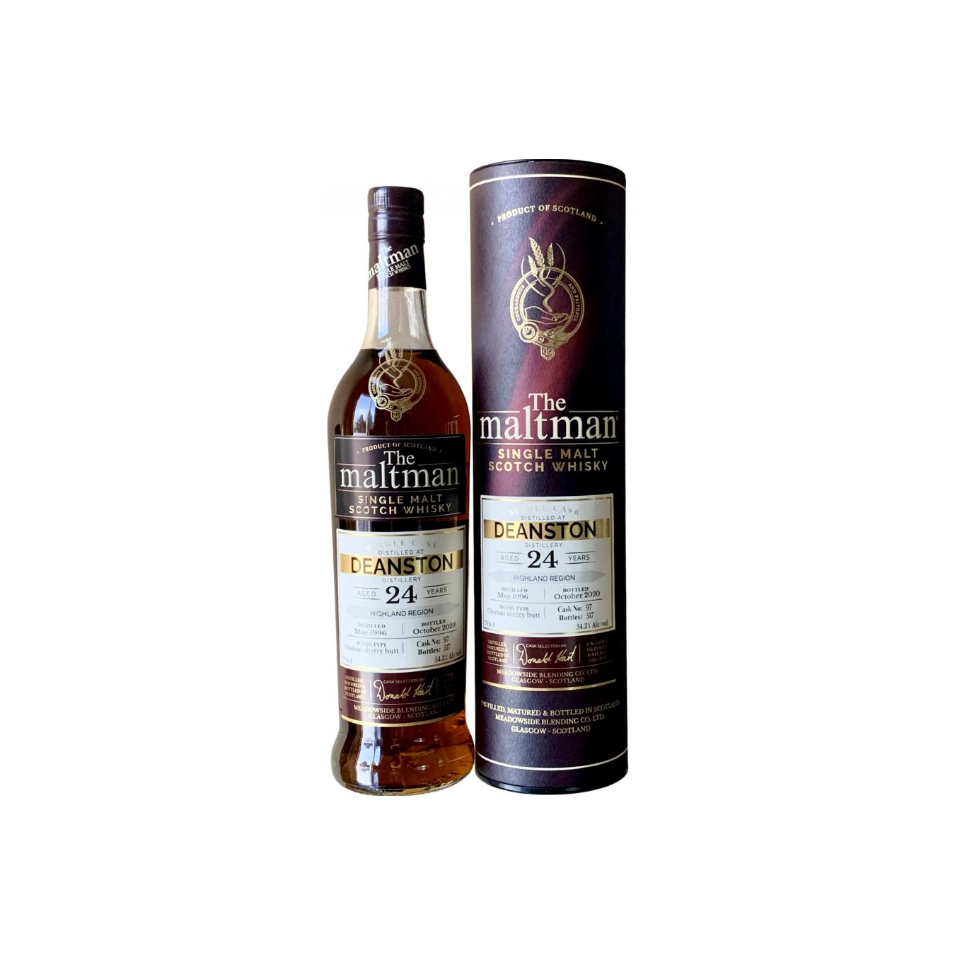 Deanston 1996 24 Years Single Malt Whisky 2