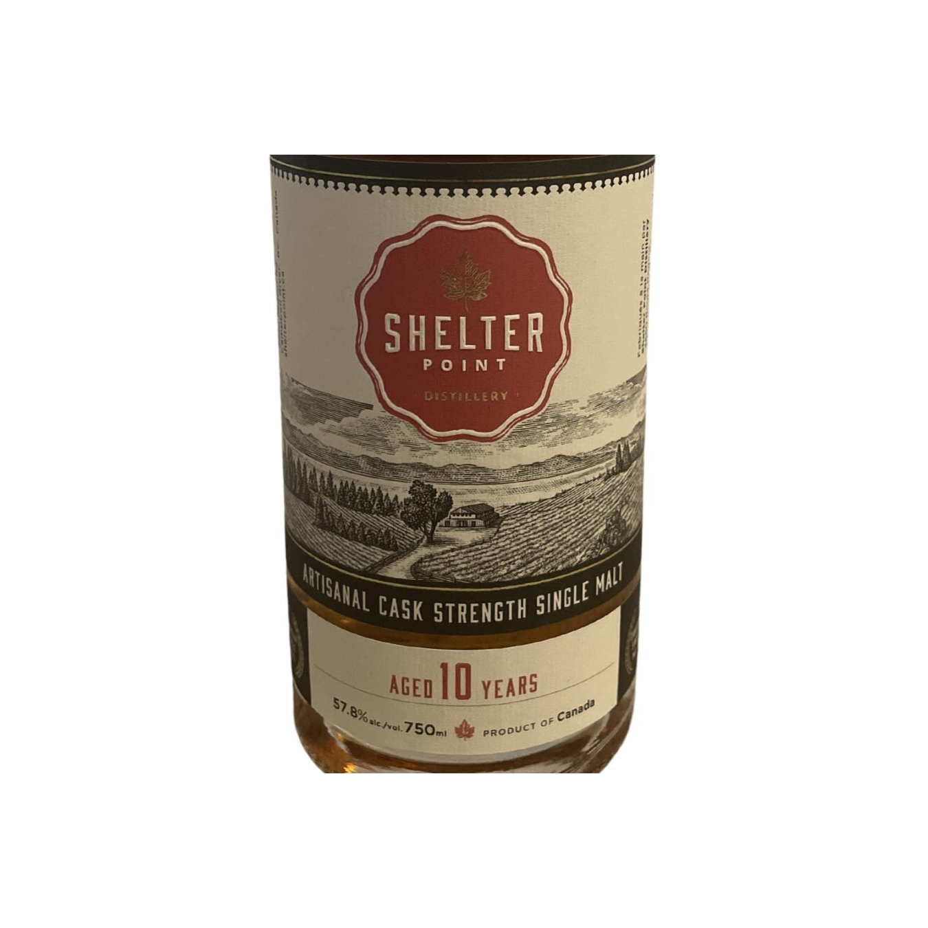 Shelter Point 10 Years Single Malt Whisky