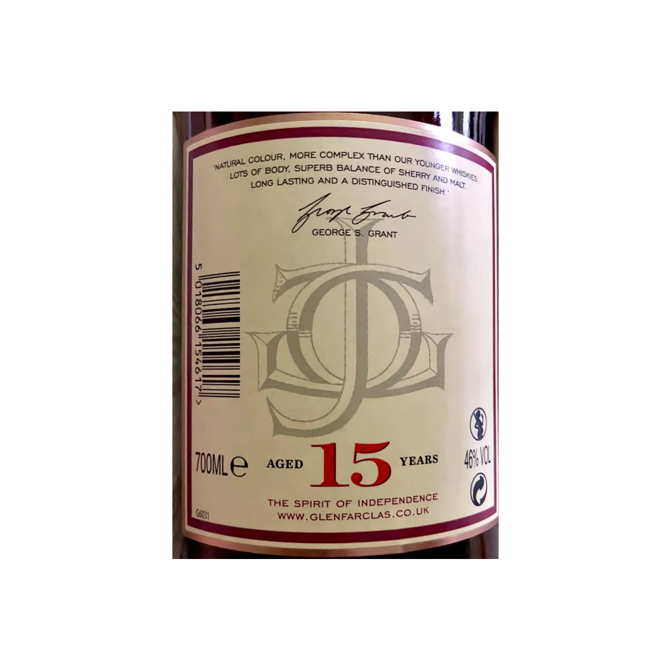 Glenfarclas 15 Years Single Malt Whisky 2
