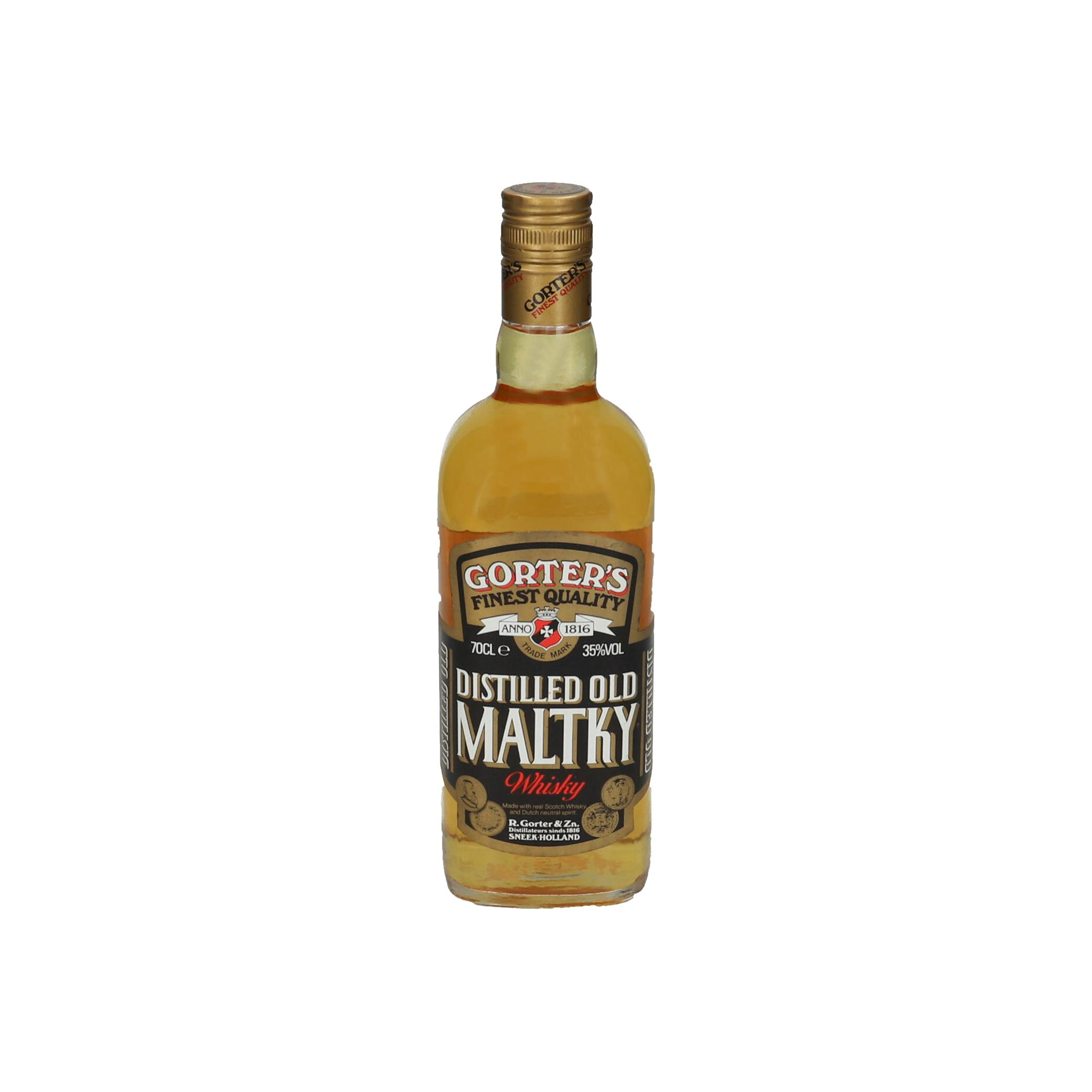 Gorter's Distilled Old Maltky