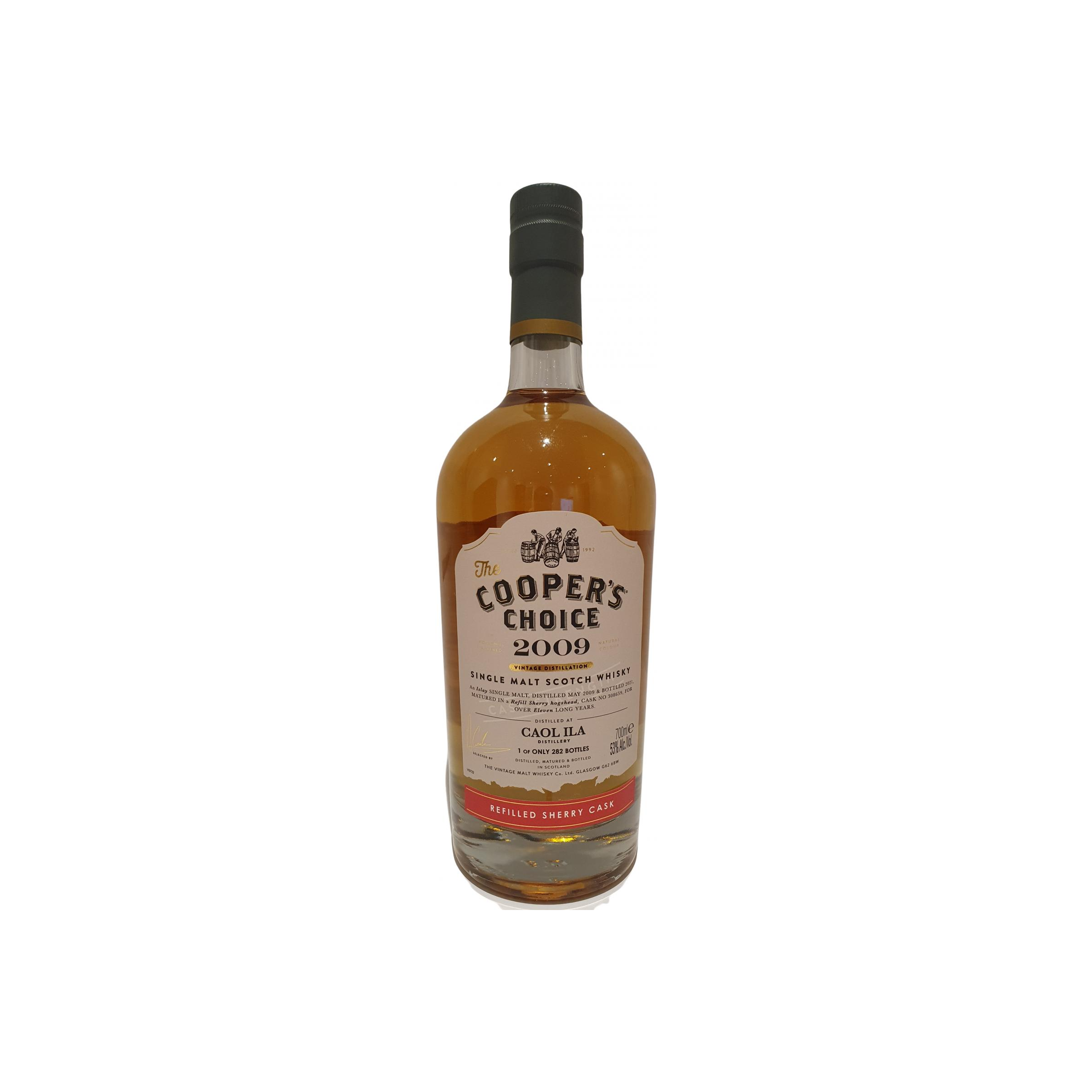 Caol Ila The Cooper's Choice 2009 11 Years Single Malt Whisky