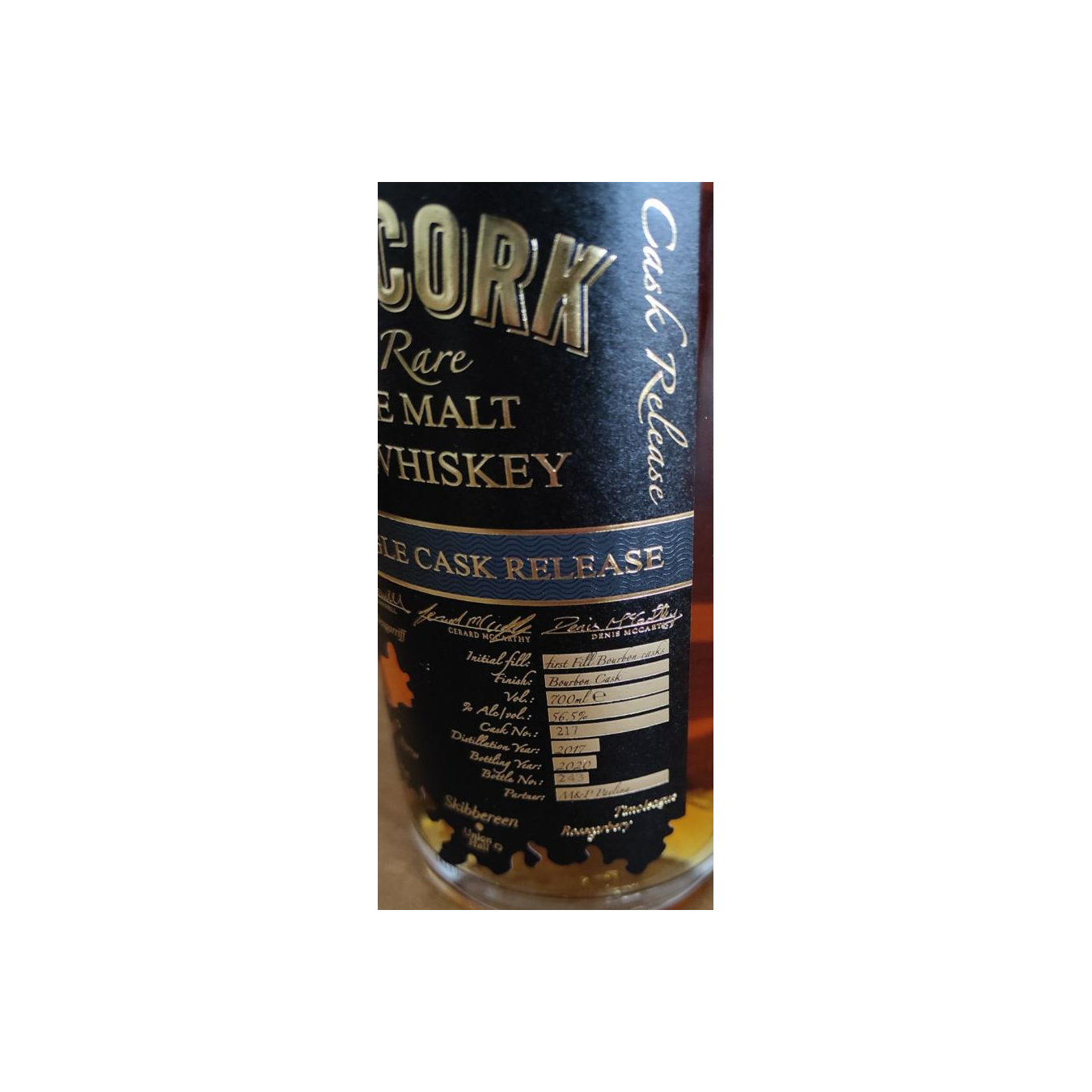 West Cork 2017 Single Malt Whisky 2