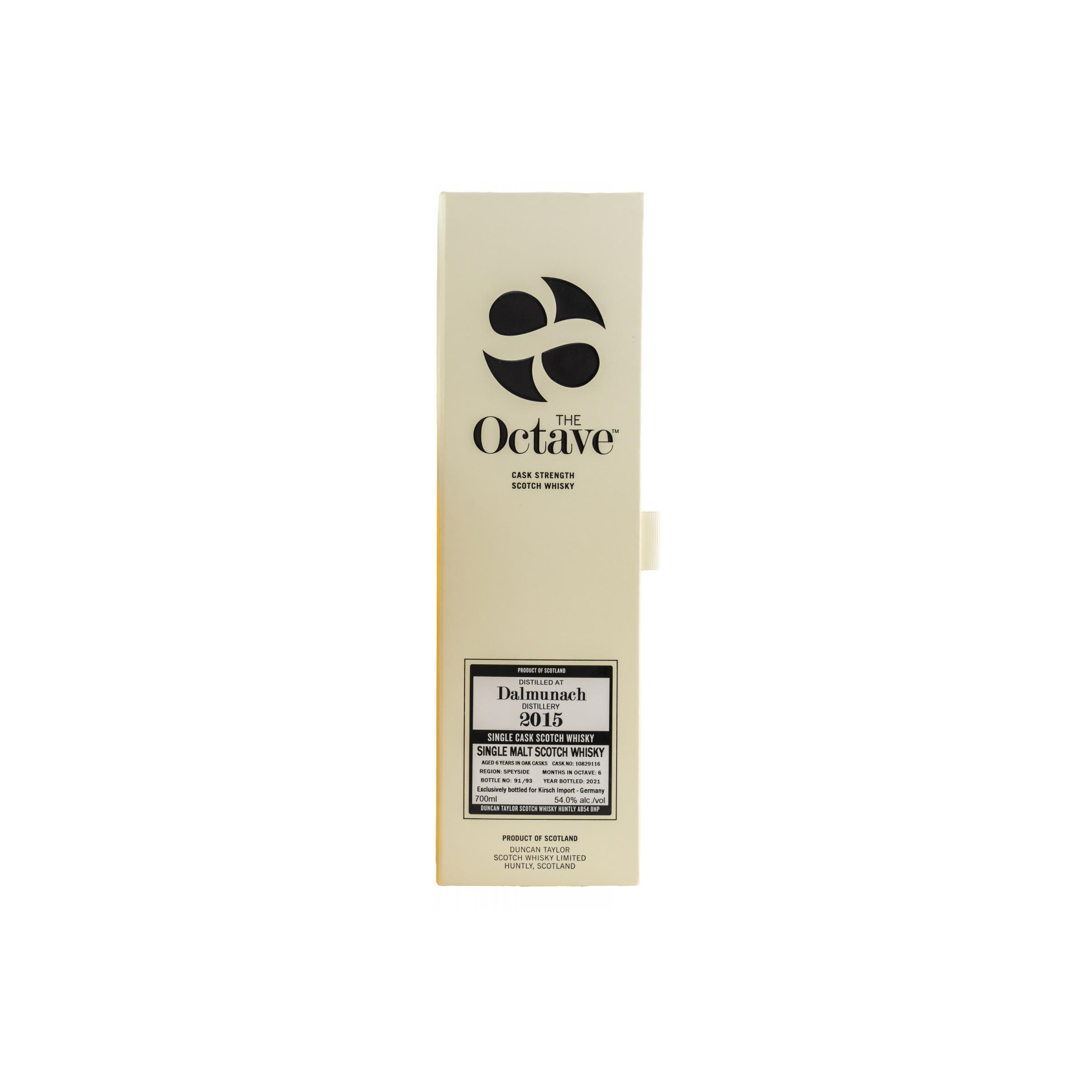 Dalmunach The Octave 2015 6 Years Single Malt Whisky 3