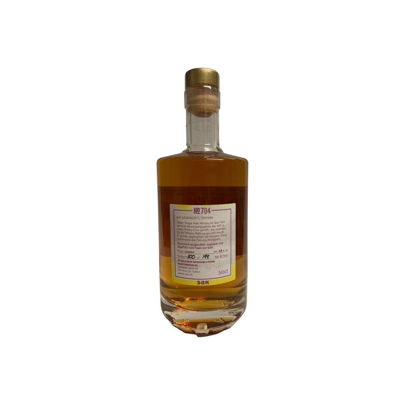 Swiss Alpine Whisky SAK Sägengüetli Edition 2