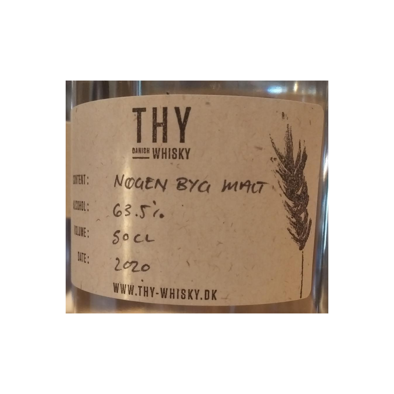 Thy Whisky Nøgen Byg Malt