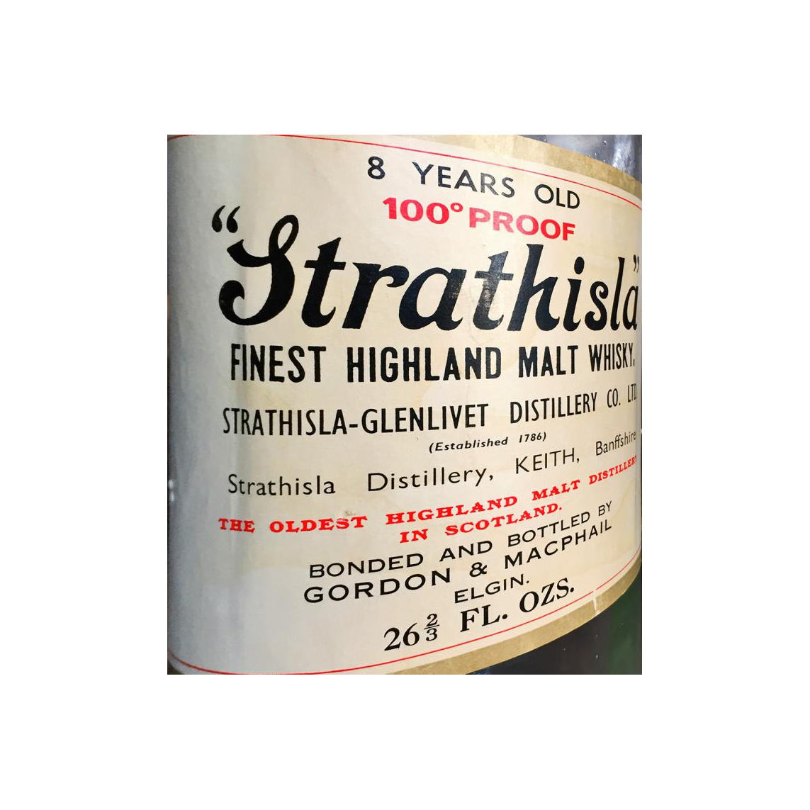 Strathisla 8 Years Single Malt Whisky 2