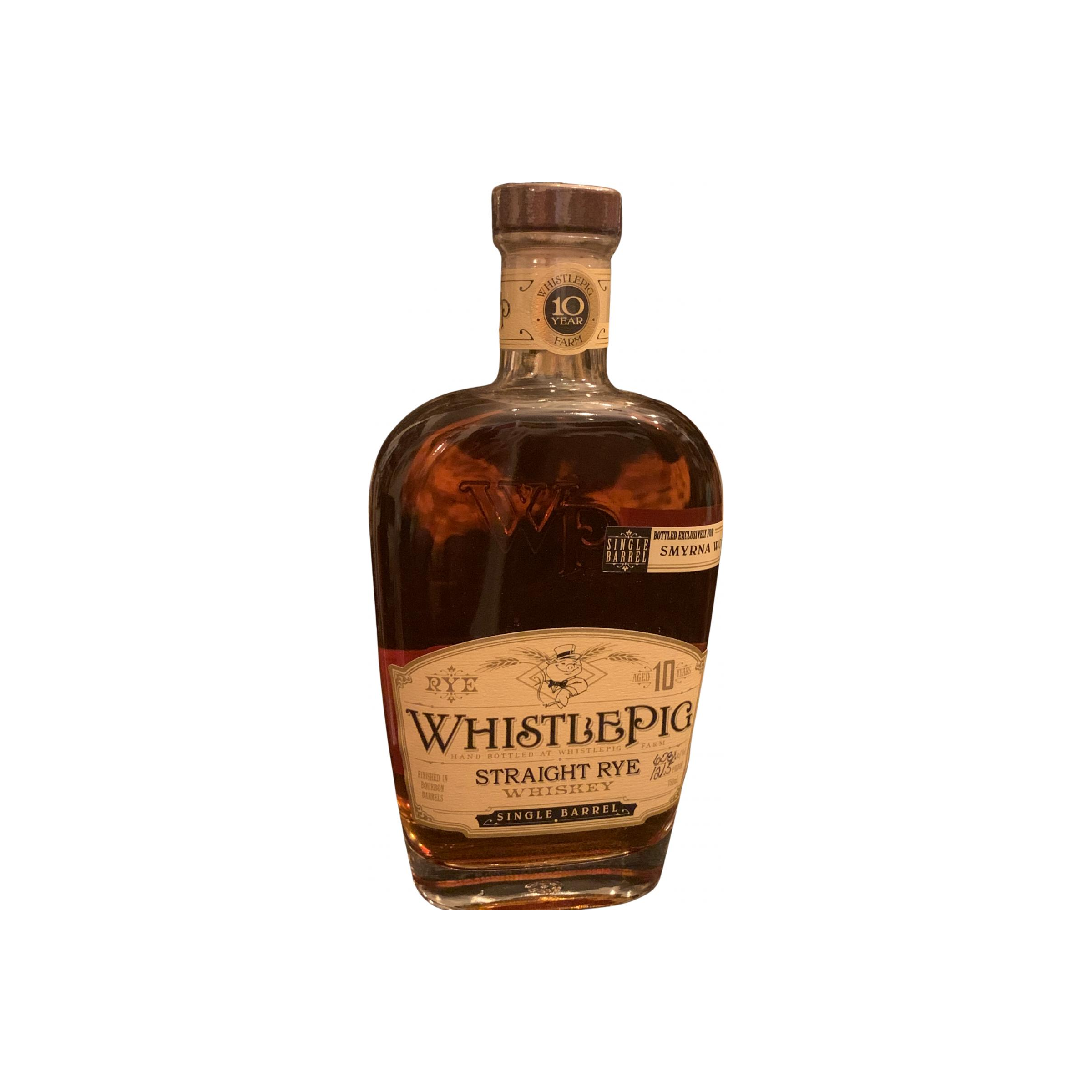 WhistlePig 10 Years Rye Whisky