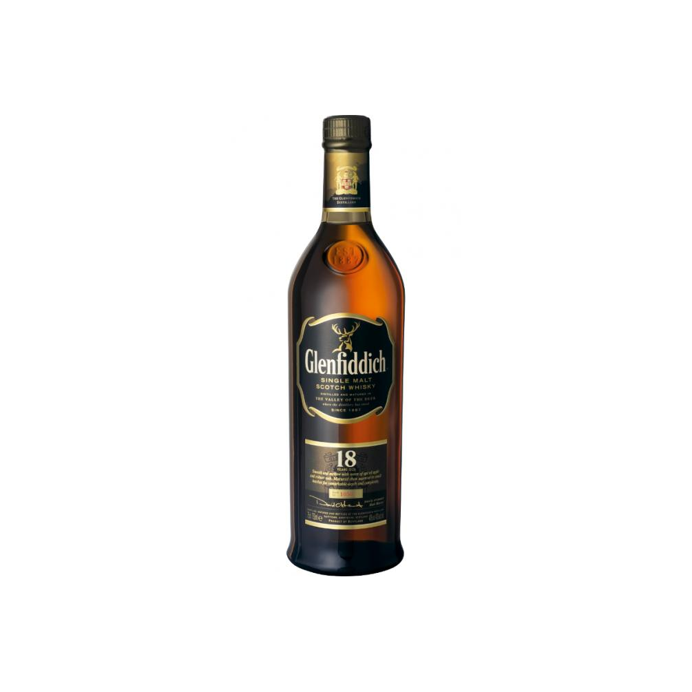 Glenfiddich 18 Years Single Malt Whisky