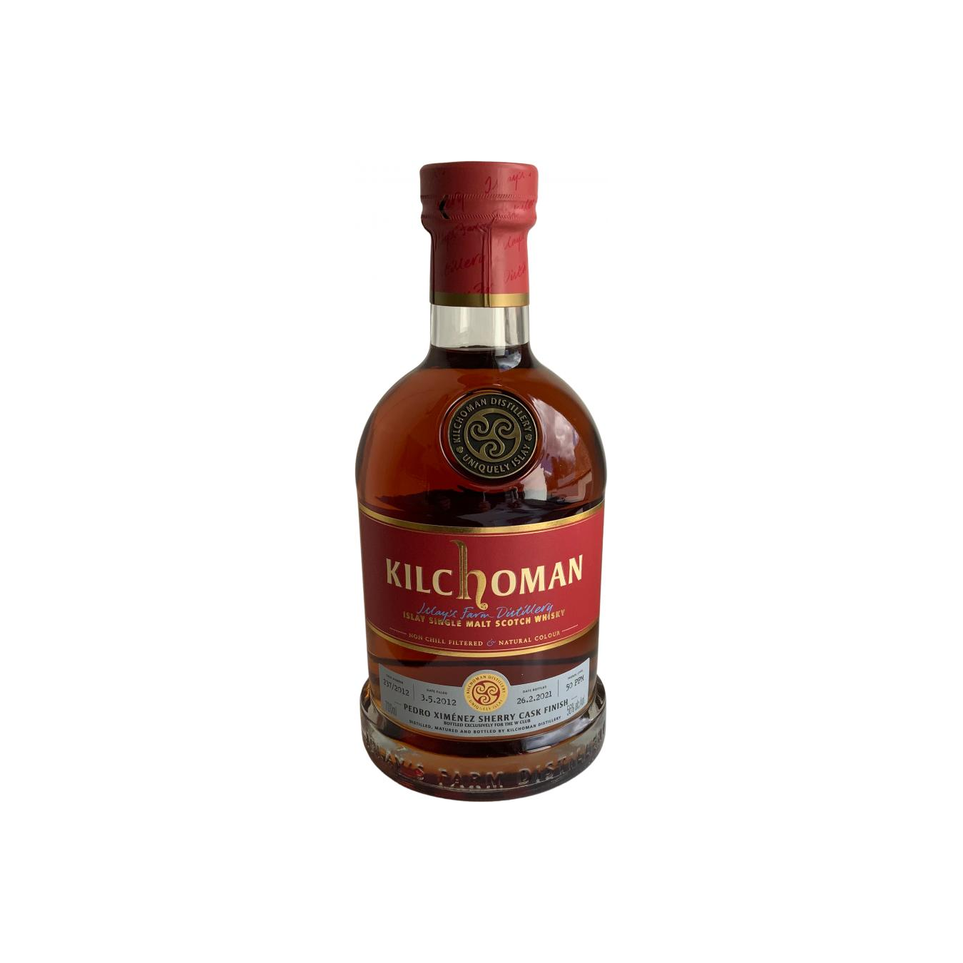 Kilchoman 2012 Single Malt Whisky