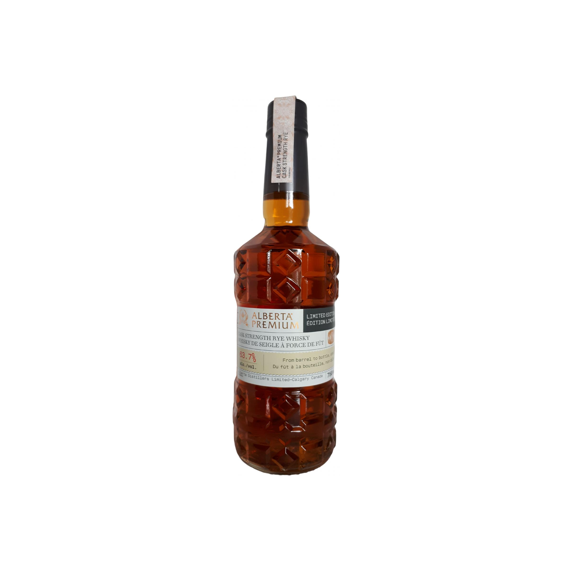 Alberta Premium Cask Strength Rye Whisky