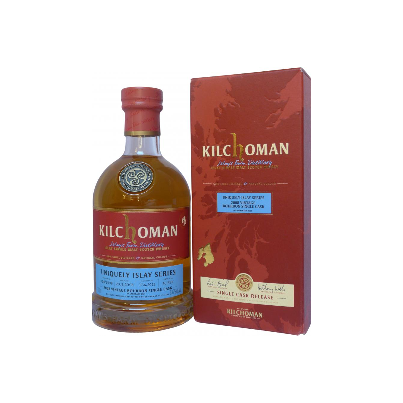 Kilchoman 2008 13 Years Single Malt Whisky 2