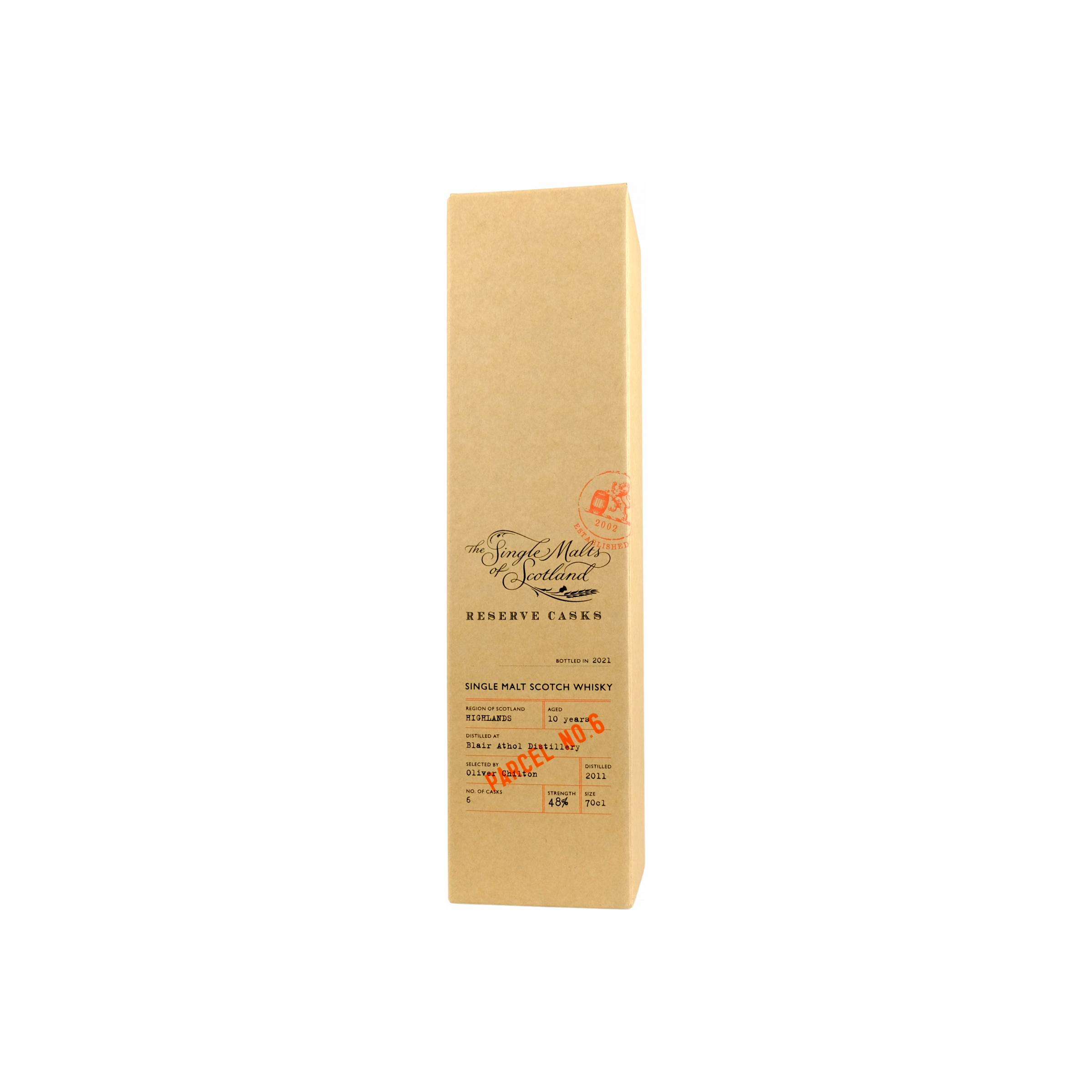 Blair Athol 2011 10 Years Single Malt Whisky 3