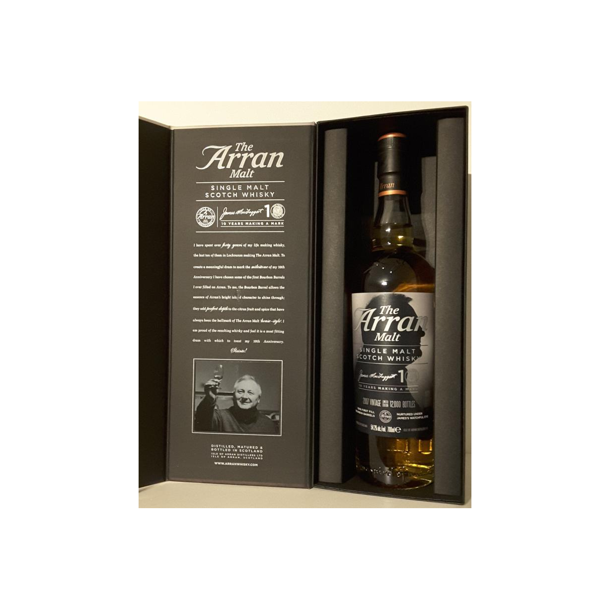 Arran 2007 10 Years Single Malt Whisky 2