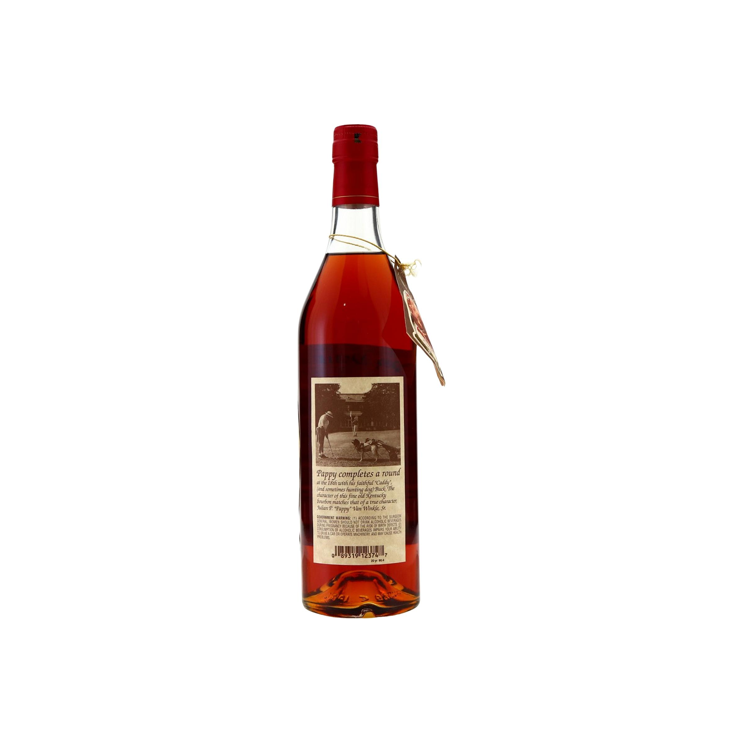 Pappy Van Winkle's 20 Years Bourbon Whisky 2
