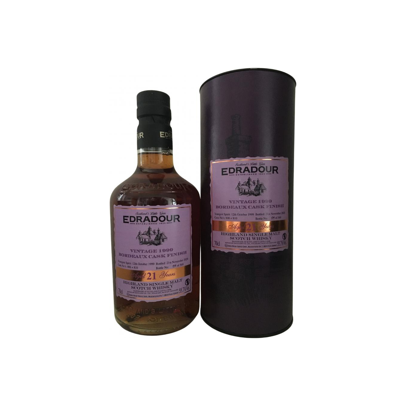 Edradour 1999 21 Years Single Malt Whisky 3