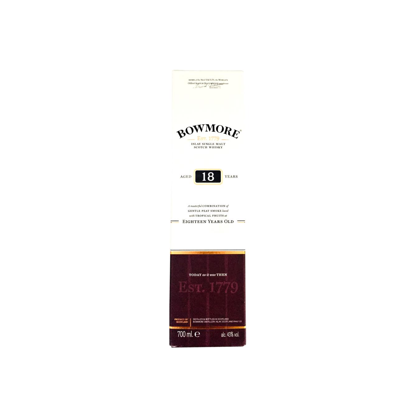 Bowmore 18 Years Single Malt Whisky 2
