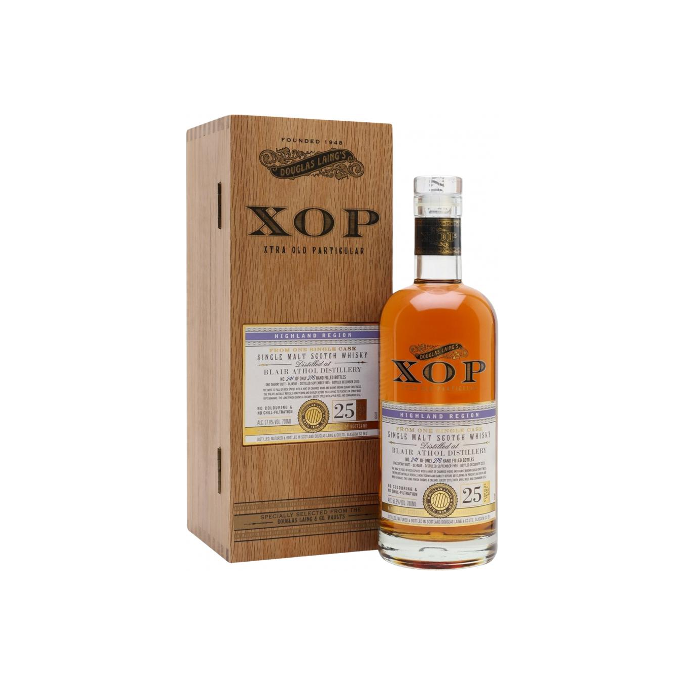 Blair Athol 1995 25 Years Single Malt Whisky