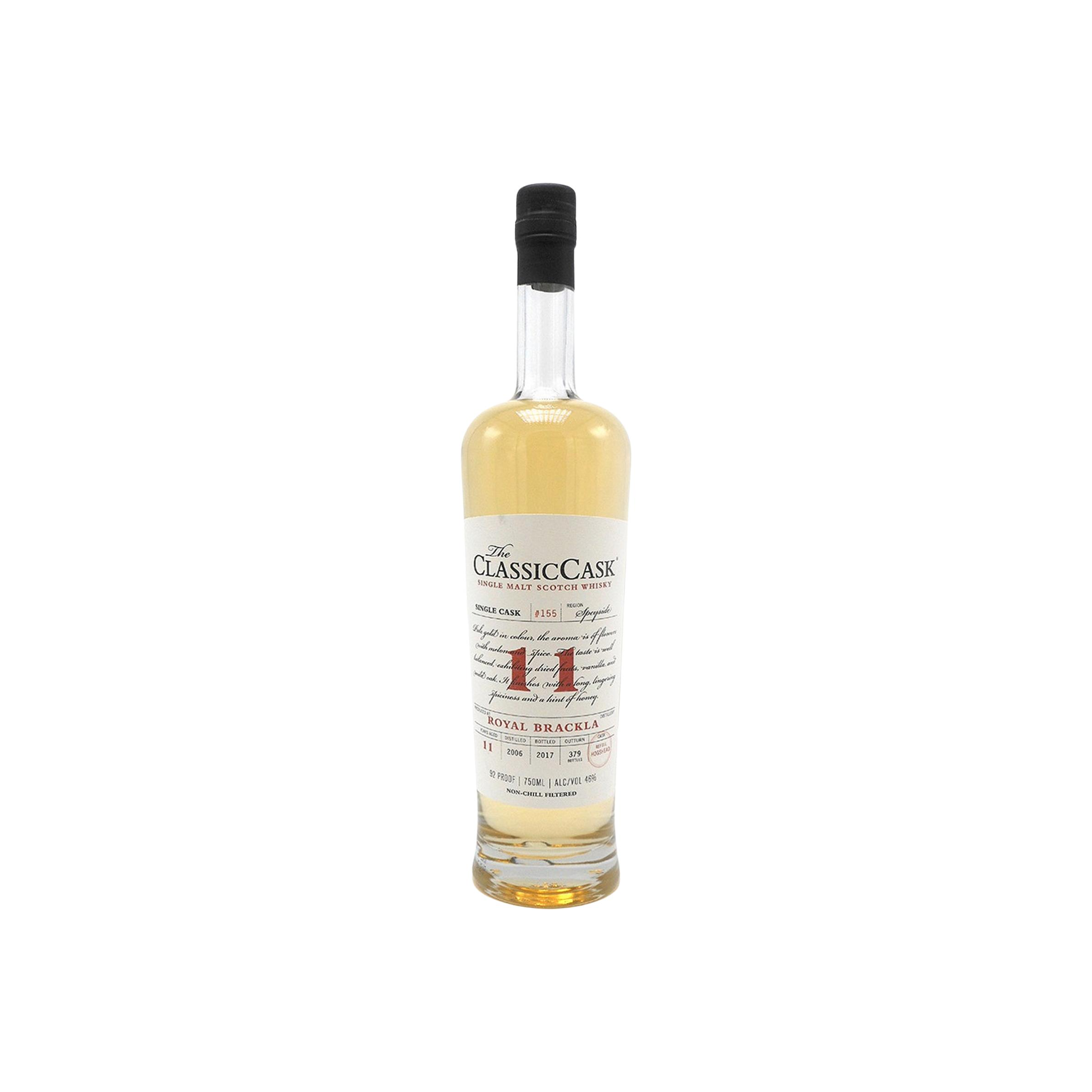 Royal Brackla Single Cask 2006 11 Years Single Malt Whisky