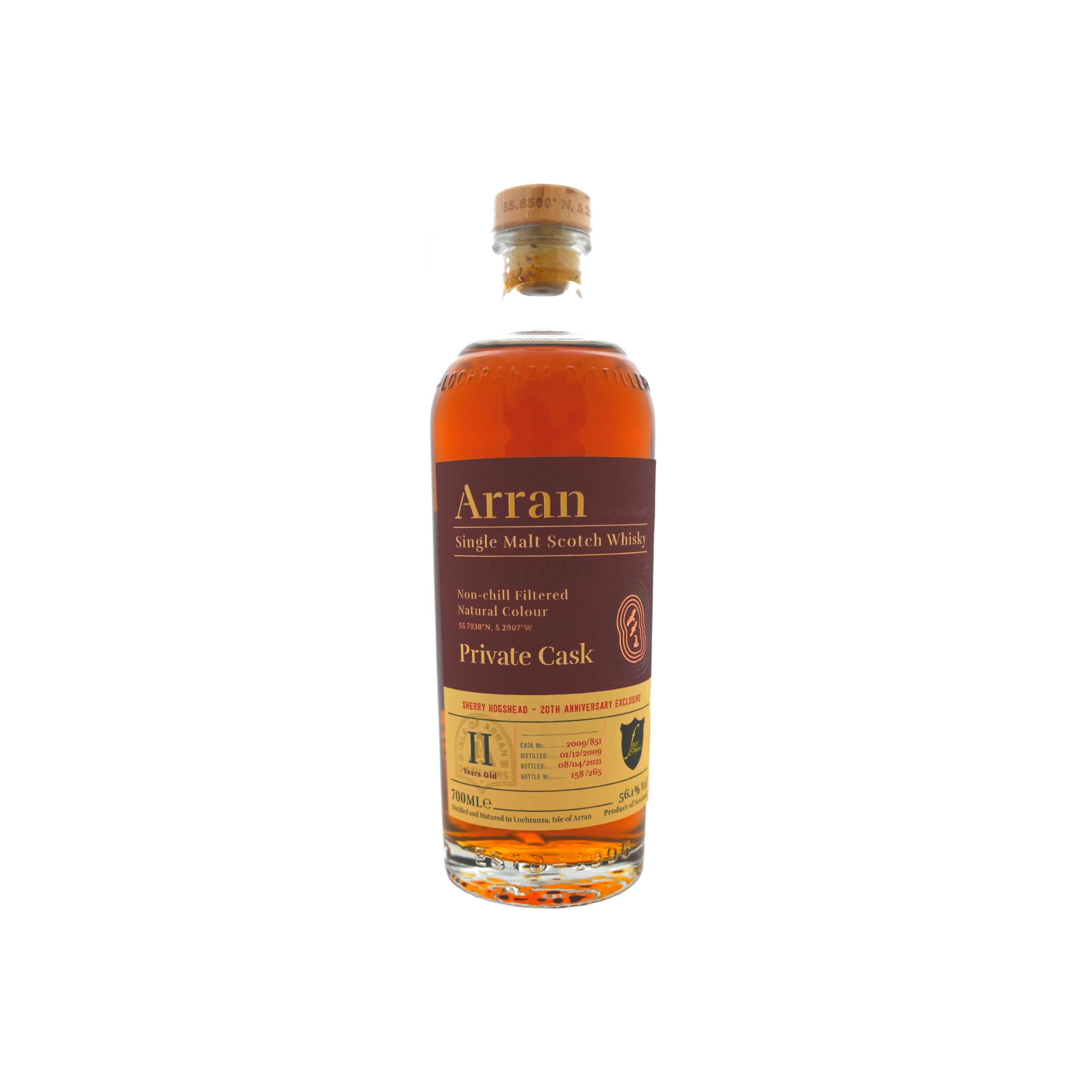 Arran 2009 11 Years Single Malt Whisky
