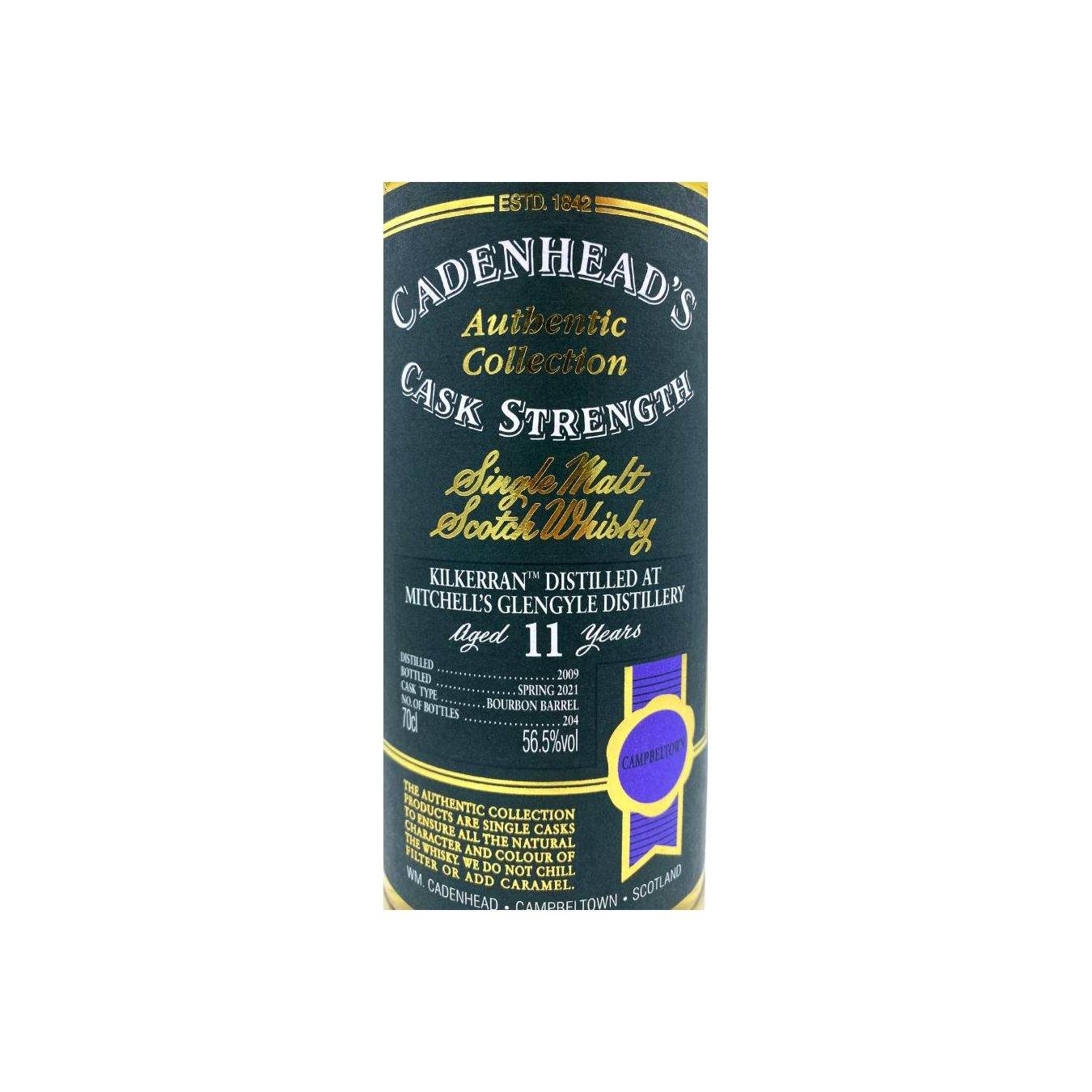 Glengyle Authentic Collection 2009 11 Years Single Malt Whisky 2