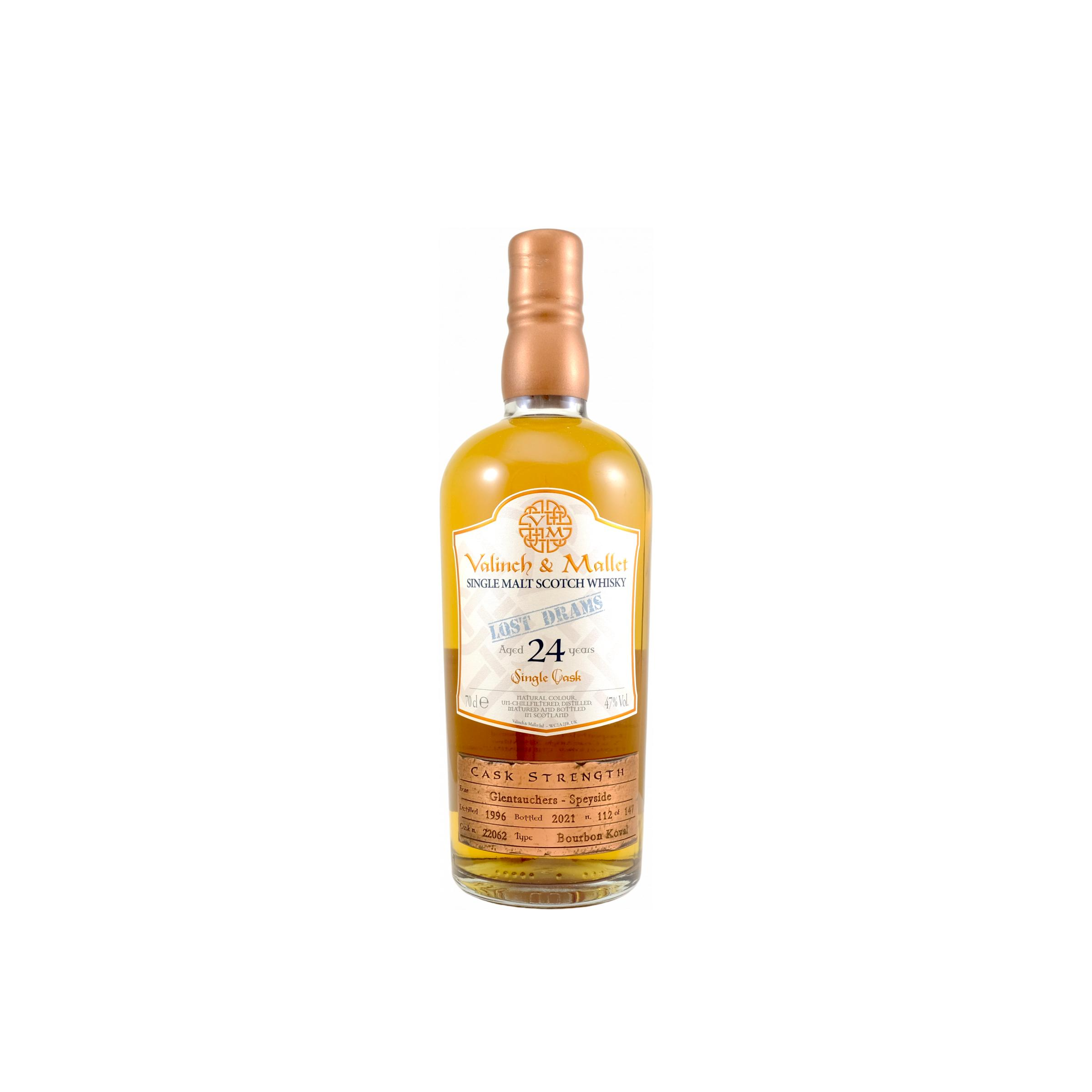 Glentauchers 1996 24 Years Single Malt Whisky