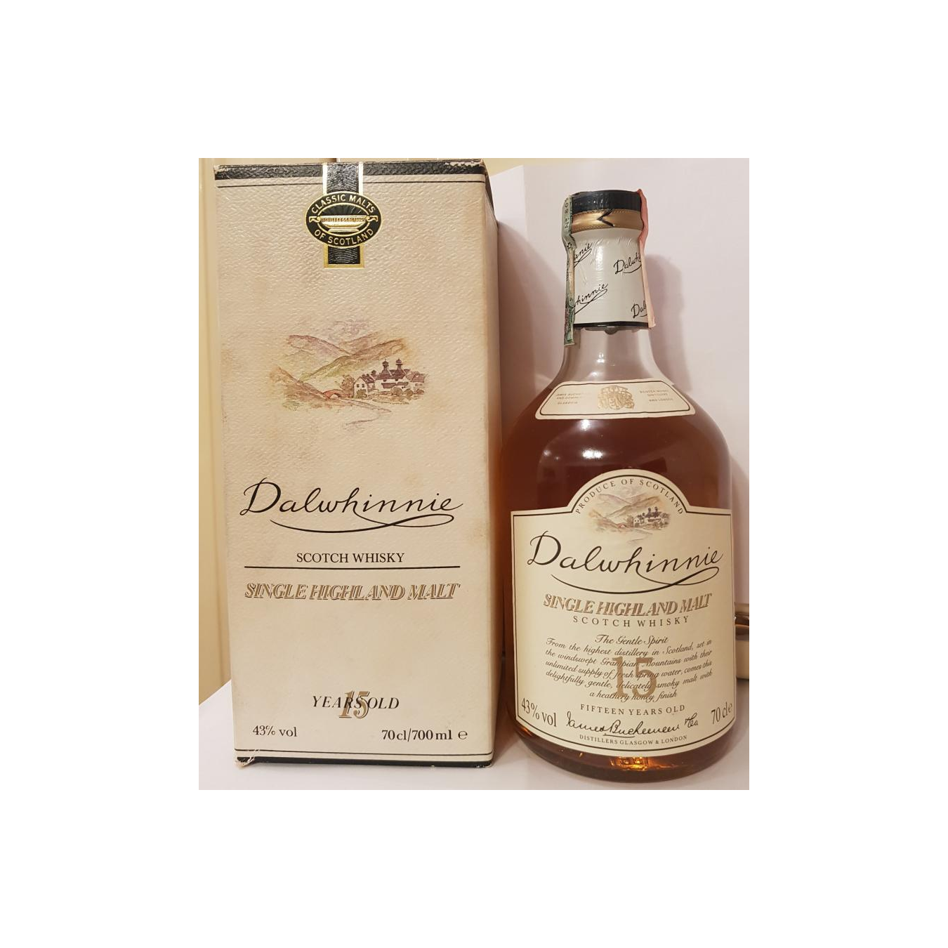 Dalwhinnie 15 Years Single Malt Whisky
