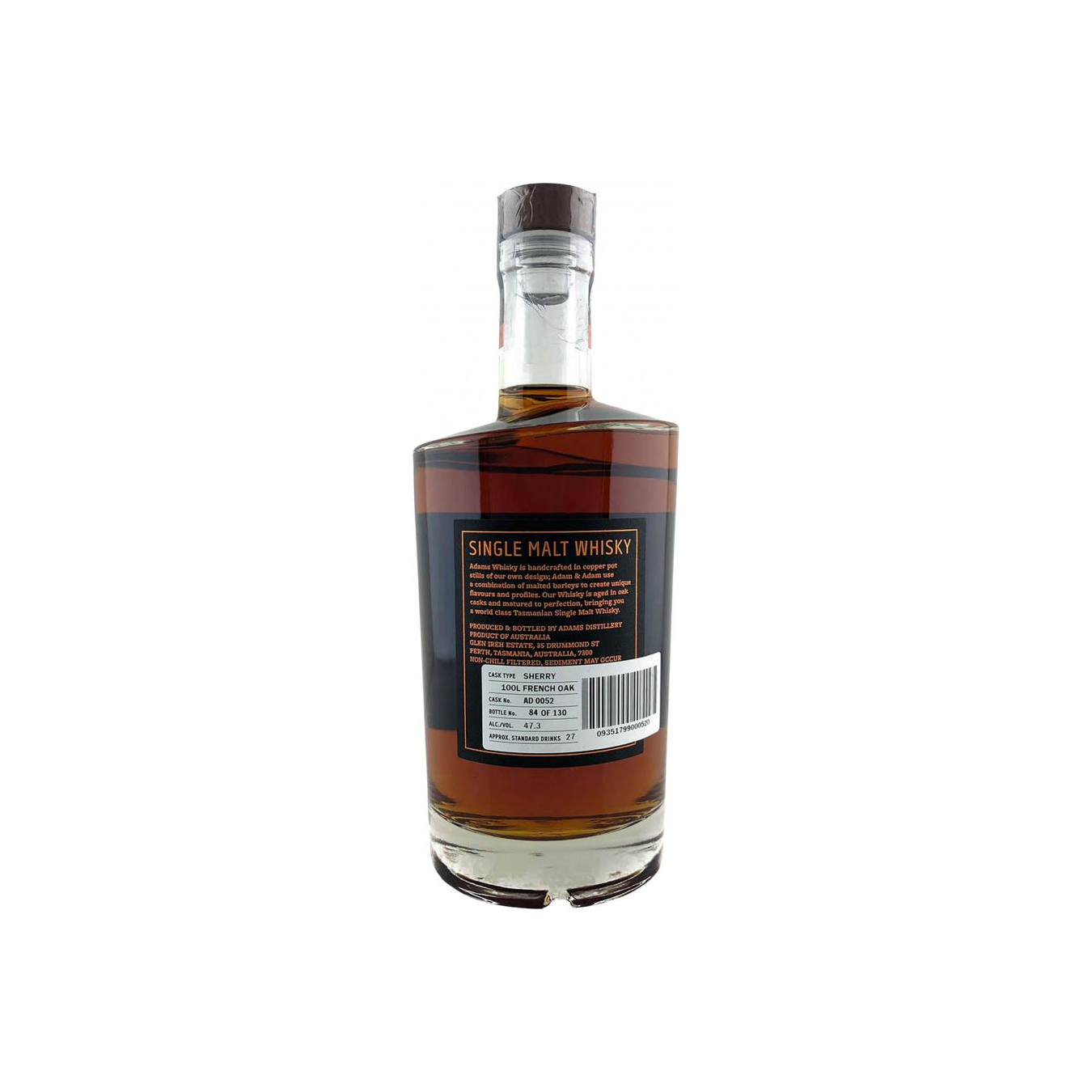 Adams Tasmanian Single Malt Whisky - Original 2