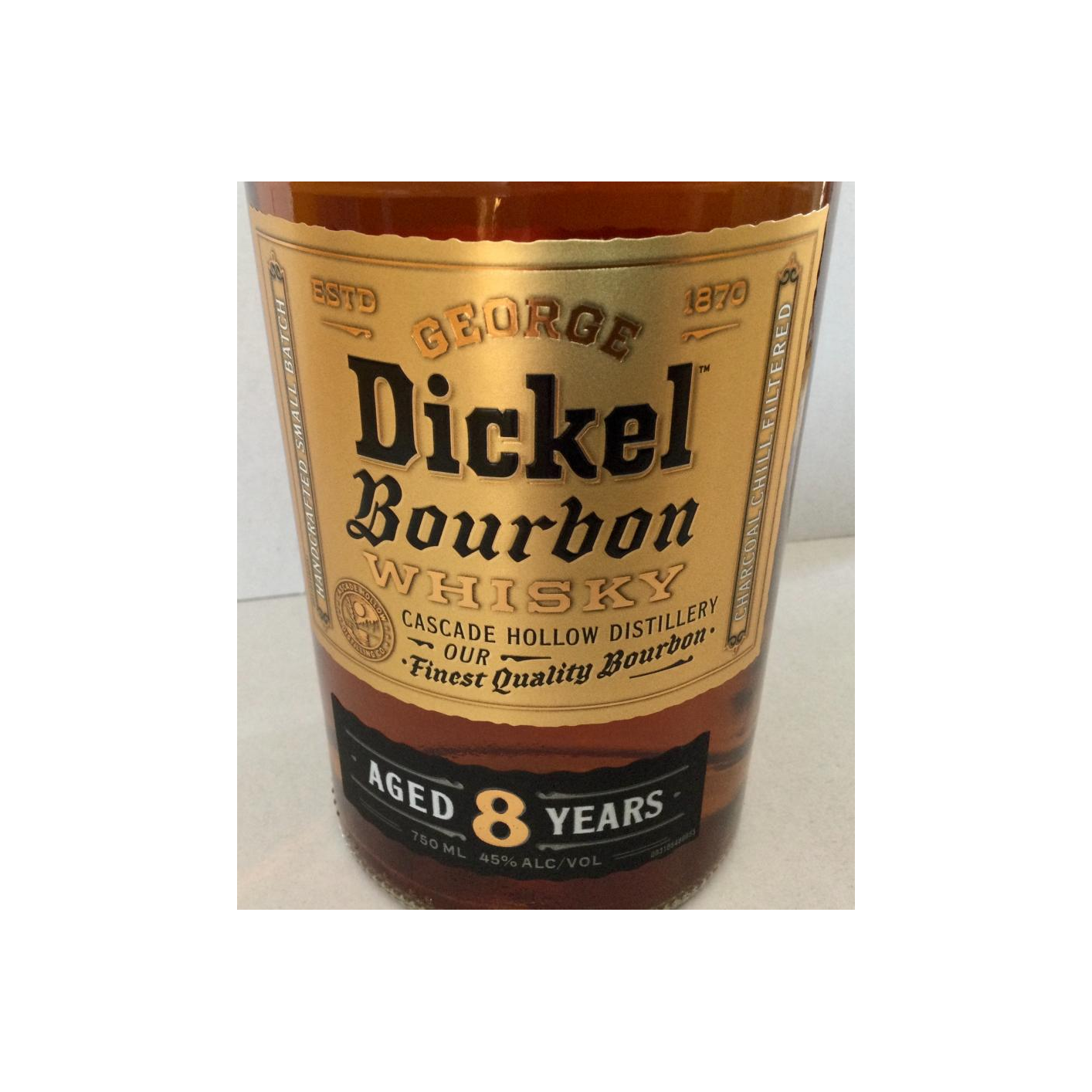 George Dickel 8 Years Bourbon Whisky 3