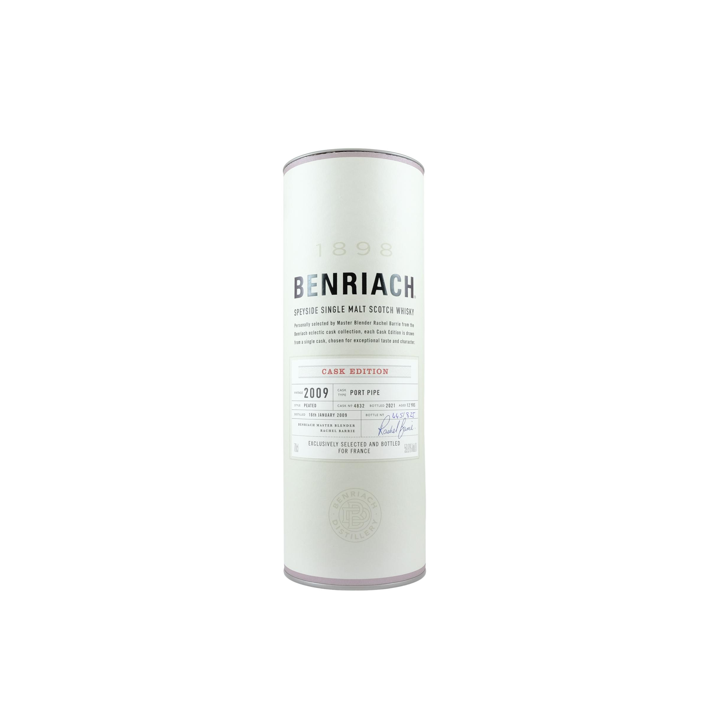 BenRiach 2009 12 Years Single Malt Whisky 3