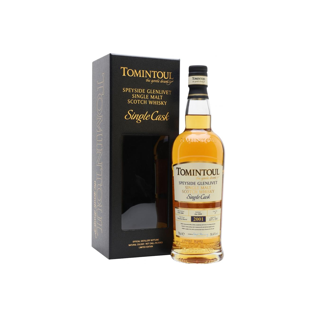 Tomintoul Single Cask 2001 Single Malt Whisky