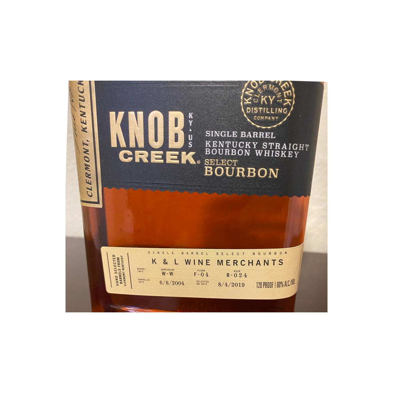 Knob Creek 2004 Bourbon Whisky