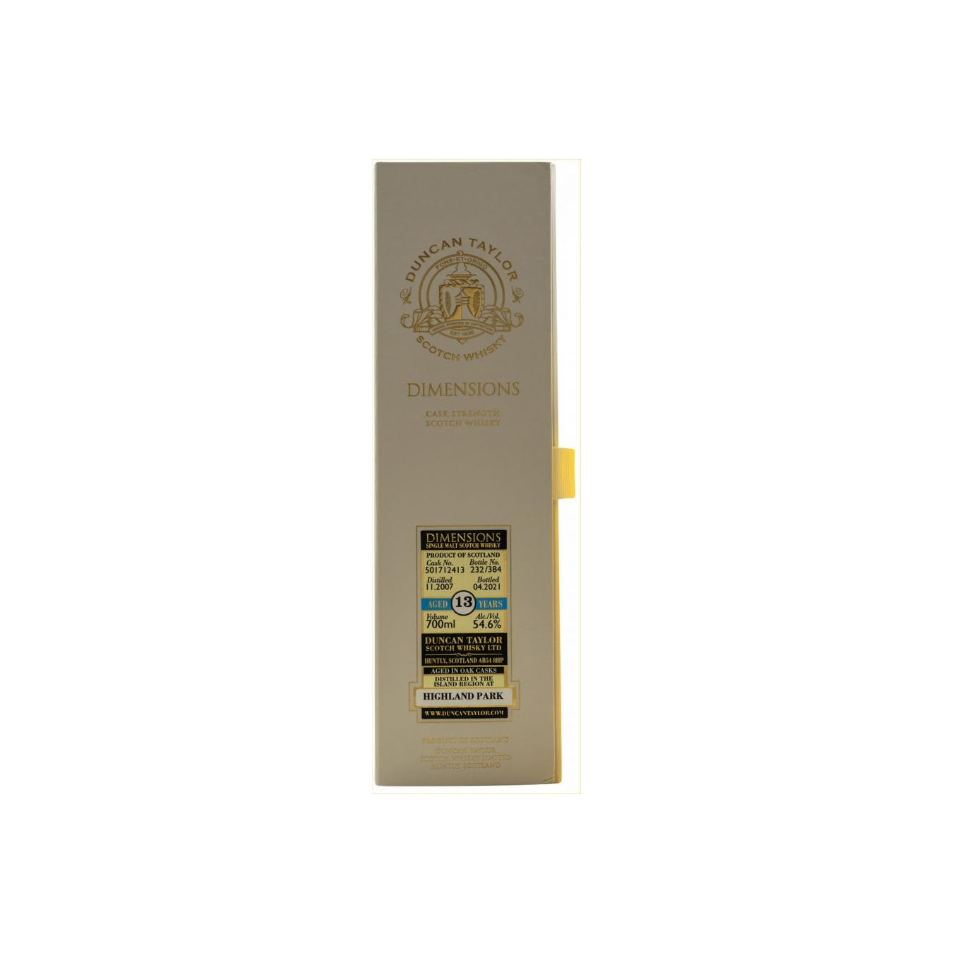 Highland Park Dimensions 2007 13 Years Single Malt Whisky 2