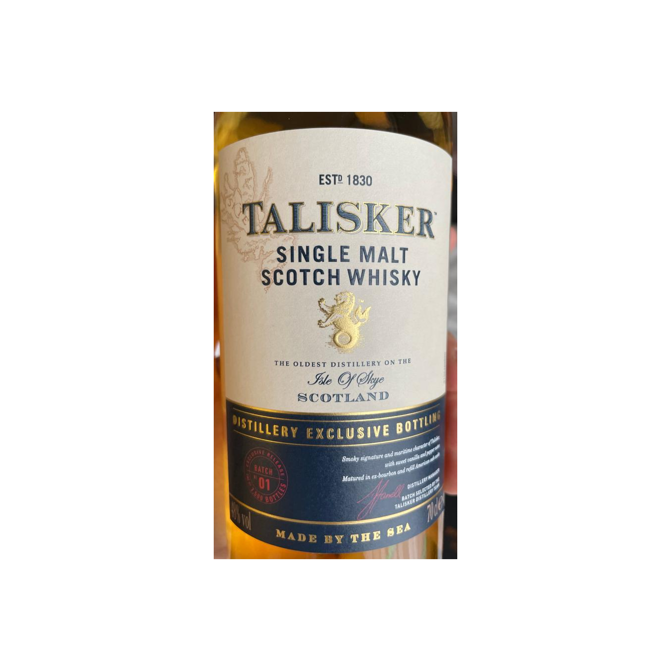 Talisker Single Malt Whisky 2