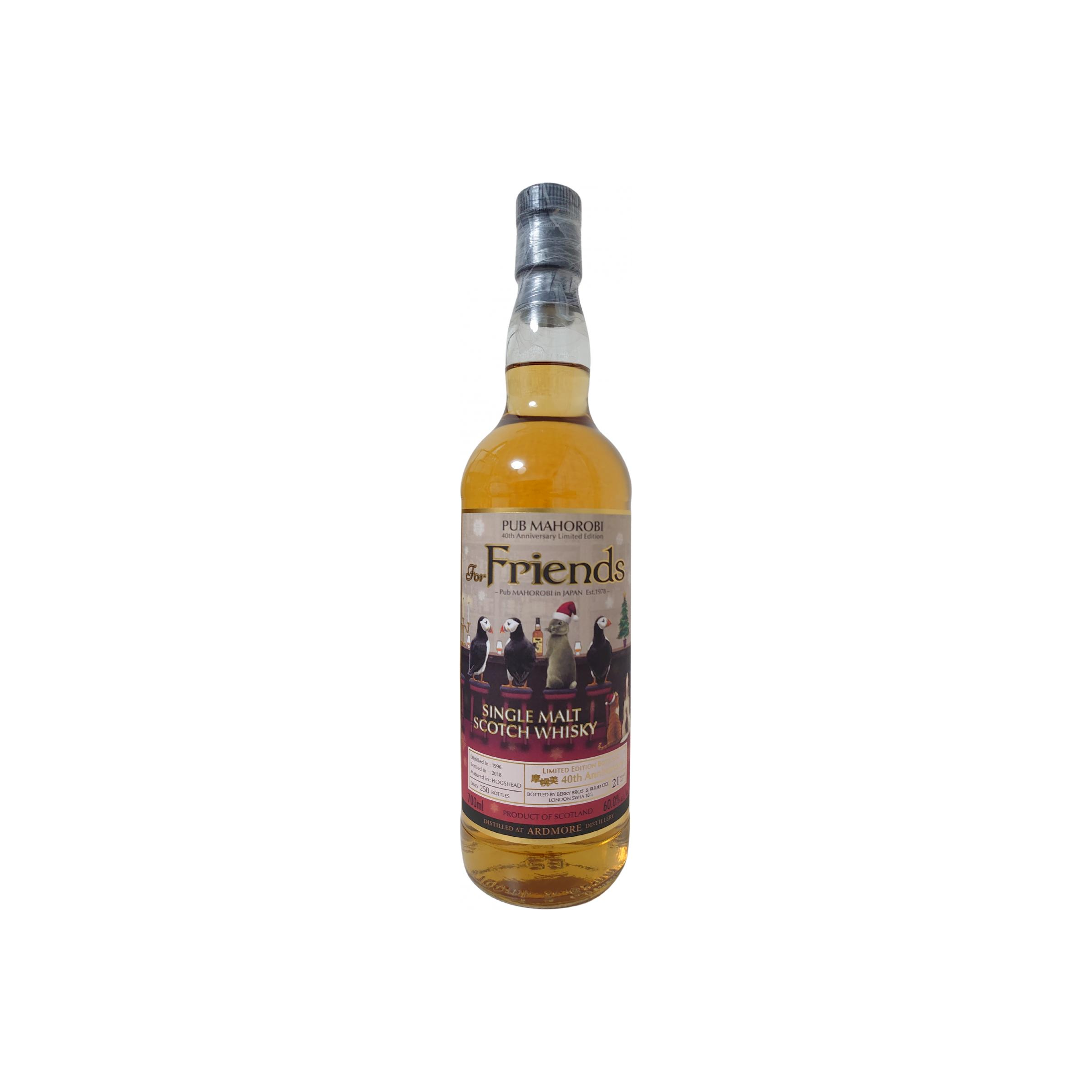 Ardmore 1996 21 Years Single Malt Whisky
