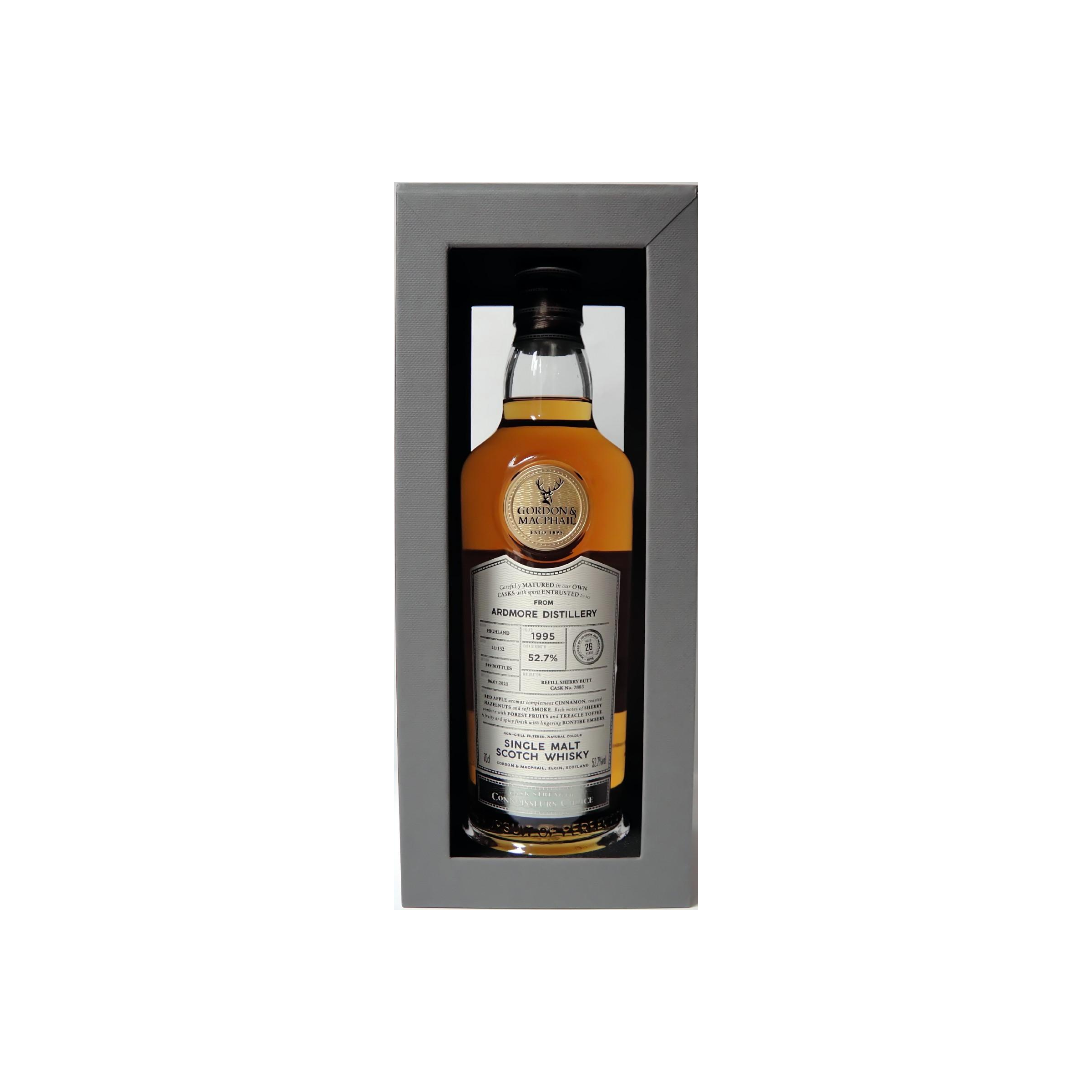 Ardmore Connoisseurs Choice - Cask Strength 1995 26 Years Single Malt Whisky 2