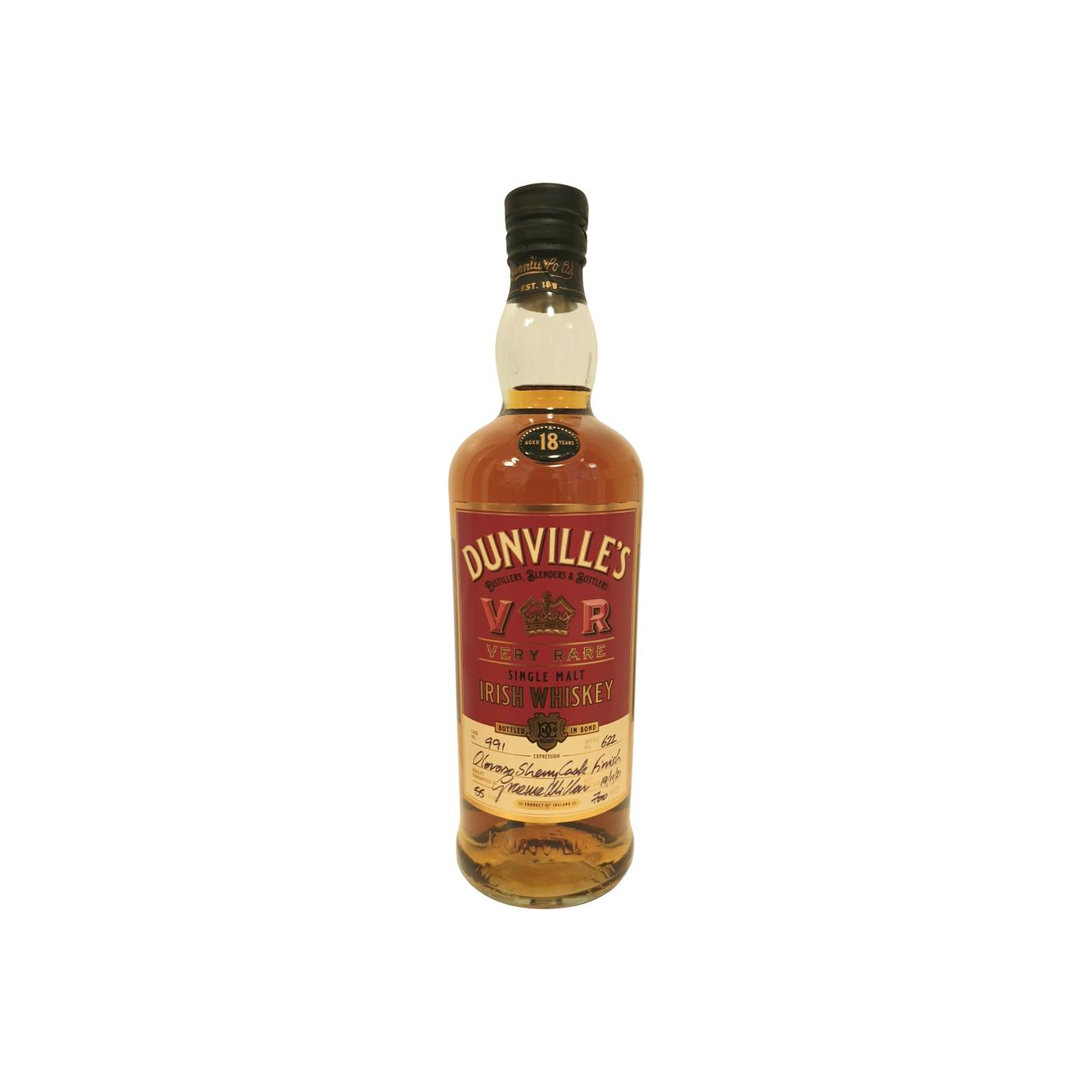 Dunville's 18-year-old Ech